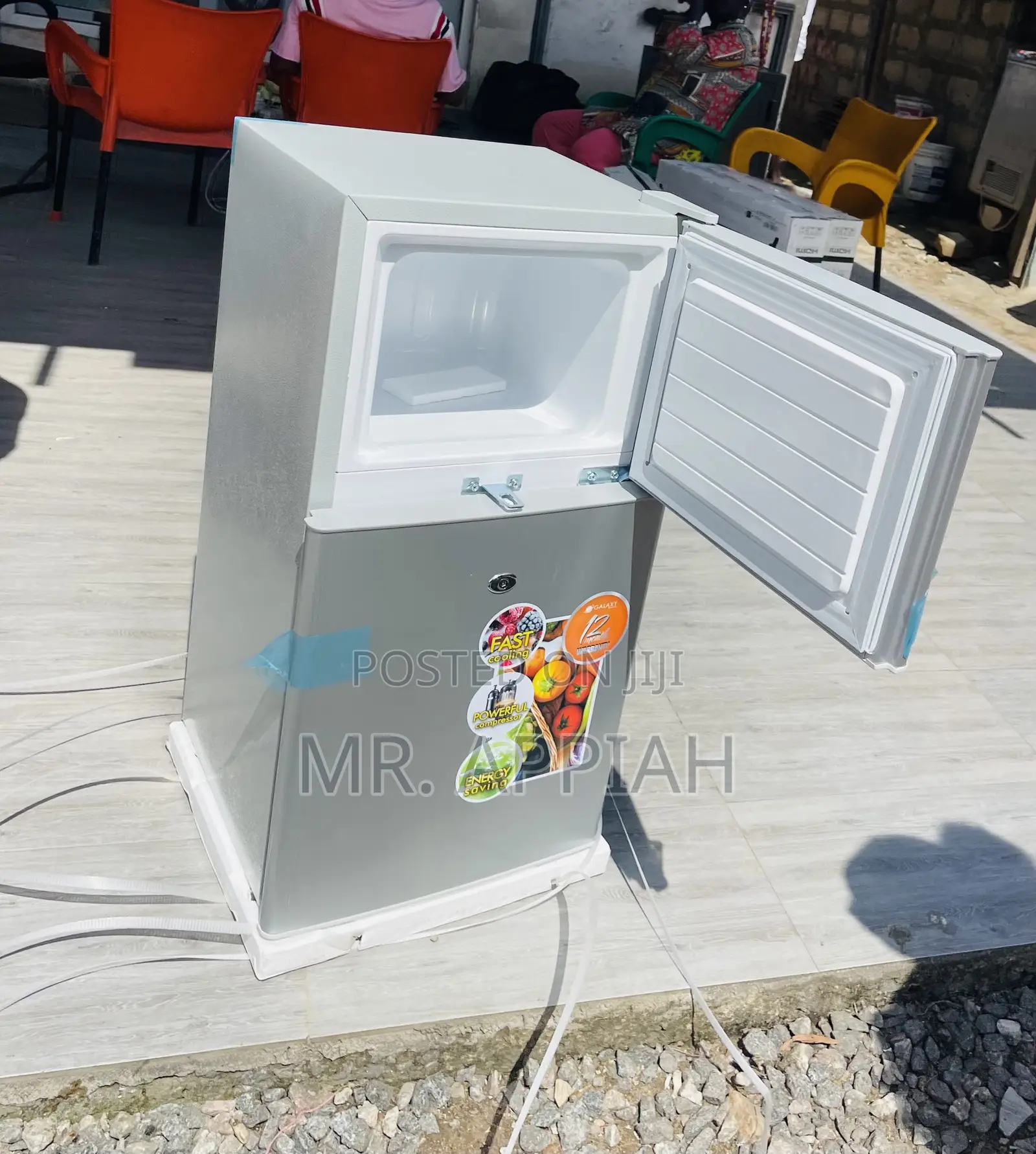 Latest and Reliable Galaxy Double Door Table Top Fridge.