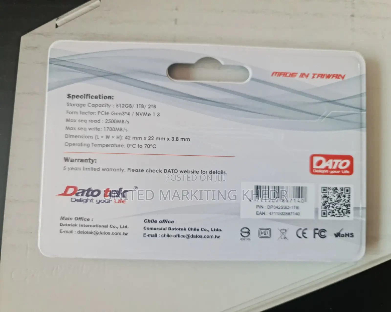 M.2 , SSD Drive 1tb Medium Size