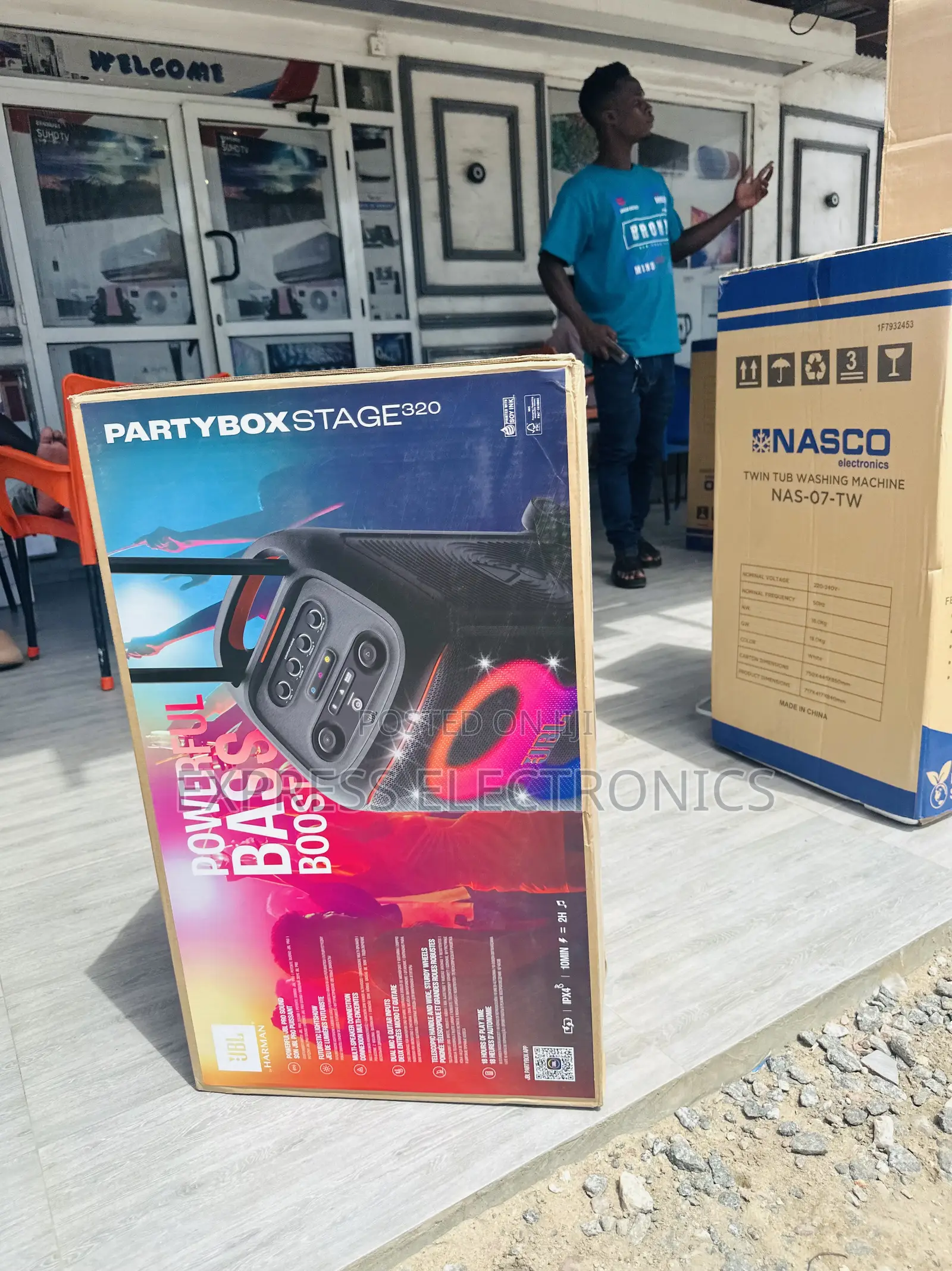 Text 10gig for Partybox 320 Bluetooth Speaker Wireless