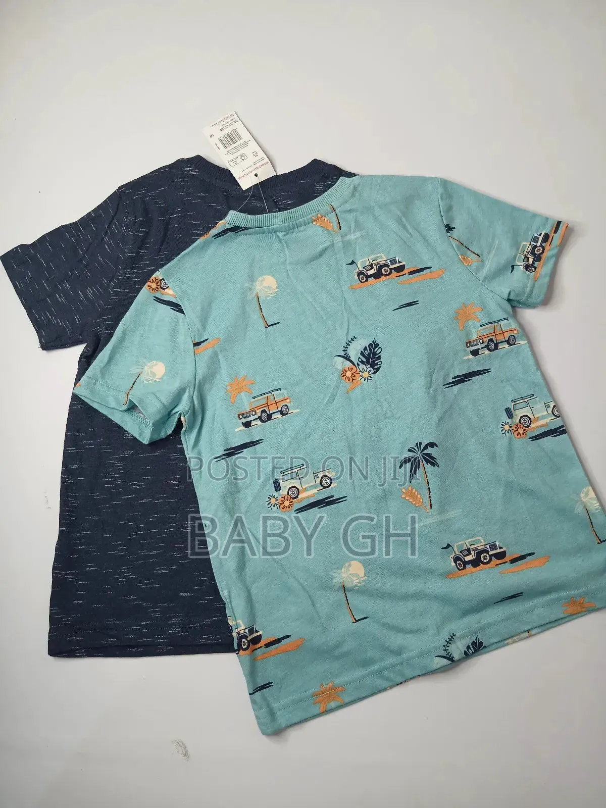 F F Kids Boys 2 Pack Round Neck Shirts