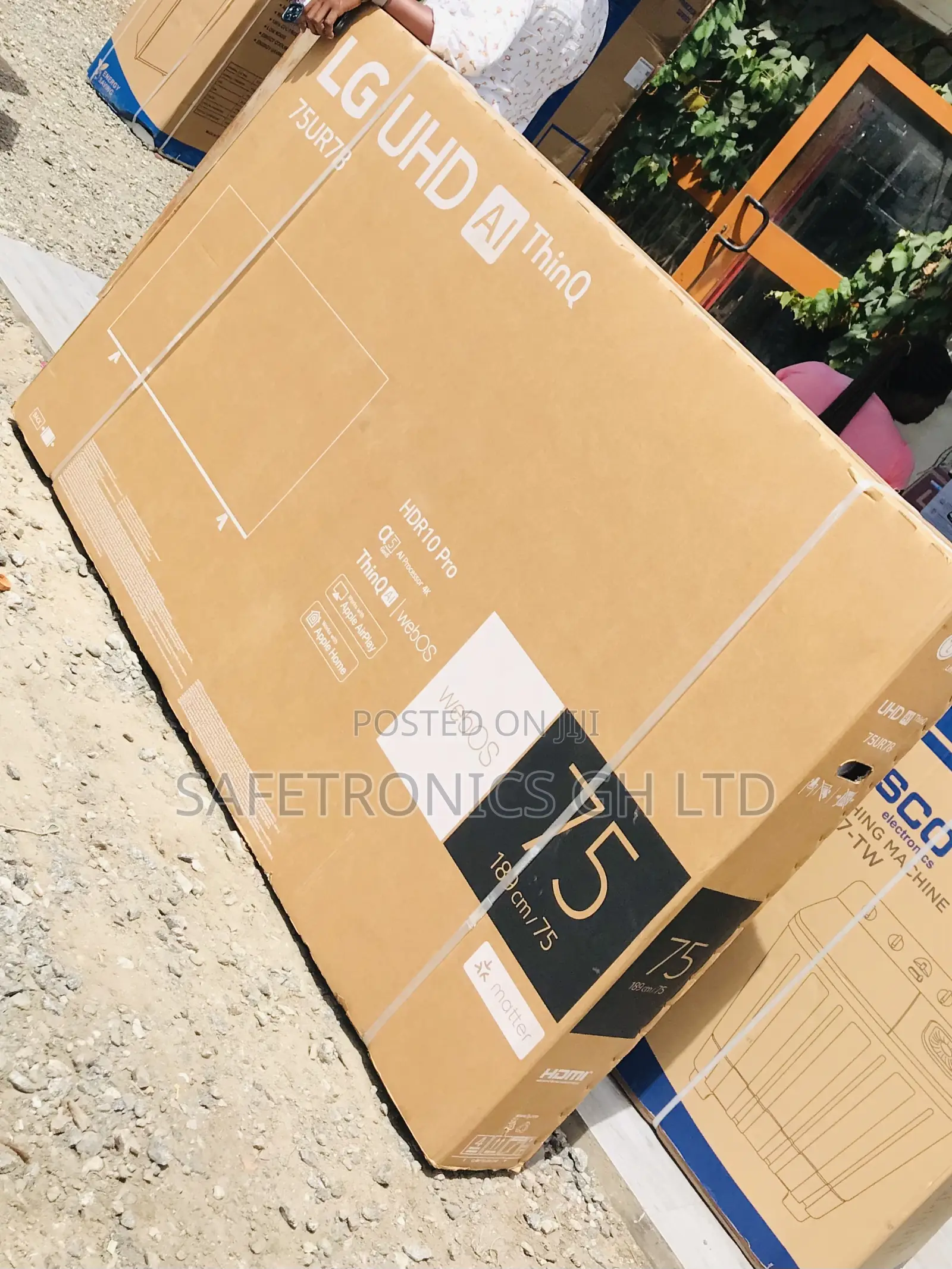 Original Sleek LED Smart UHD 75 Inch LG UR73006LA Tv 