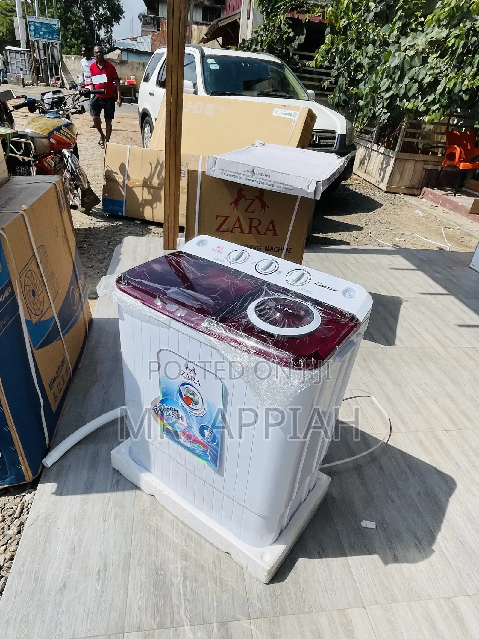 Energy Saving Zara 5kg Semi-Auto Electric Washing Machine.