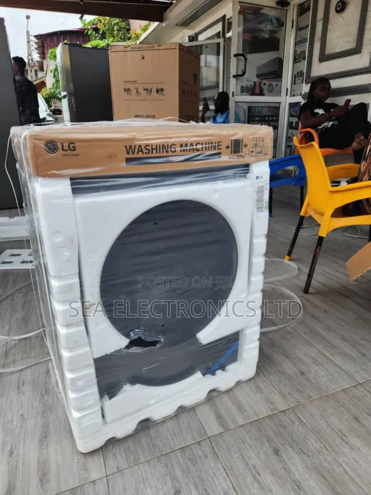 Fast and Easy Lg 8kg Front Load Washing Machine