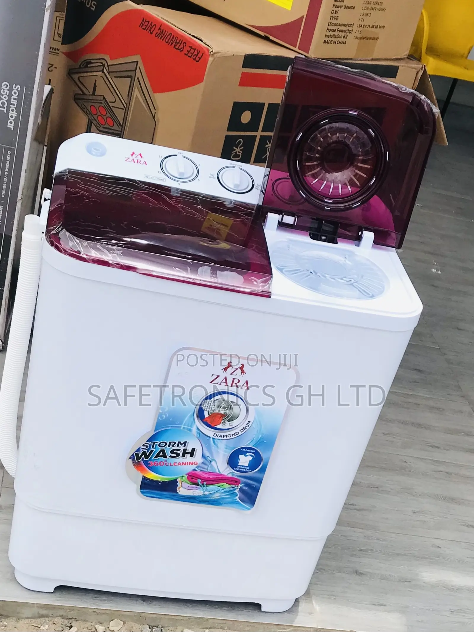 Adjustable Neat | Zara 5kg Topload Semiautomatic Washer 
