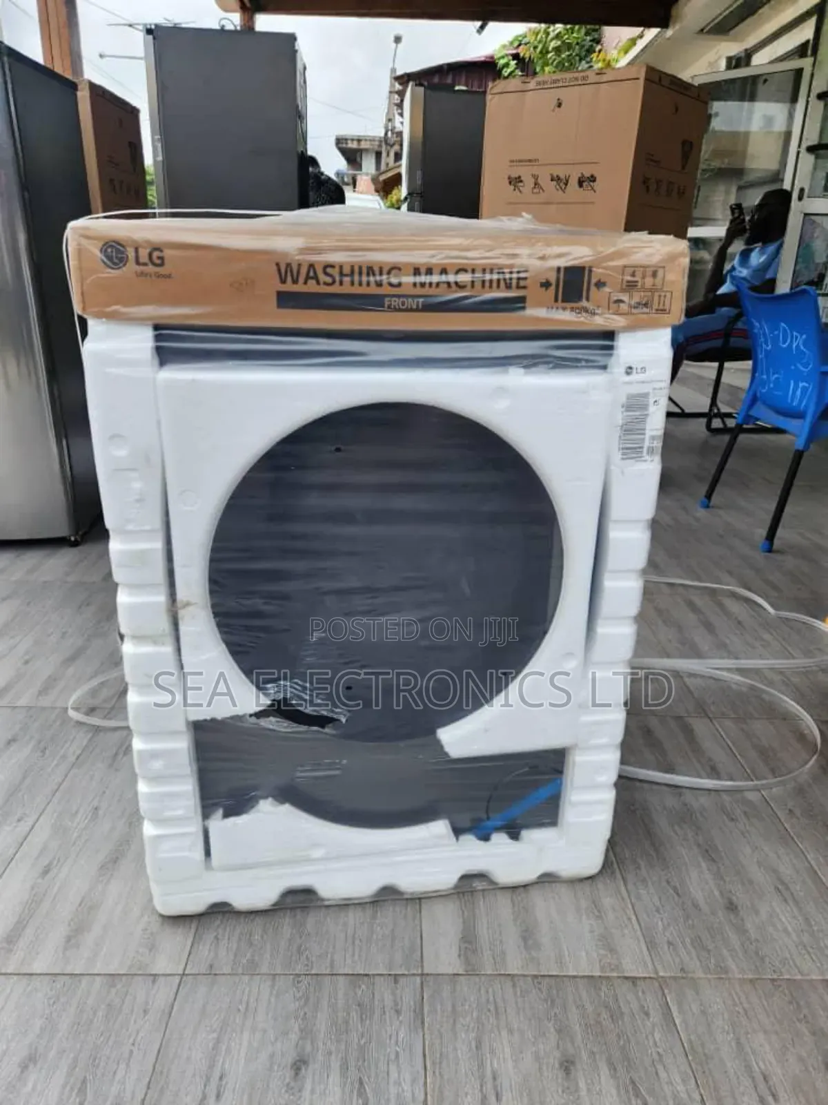 LG 8KG It Makes Washing Simple Front Load Washing Machine