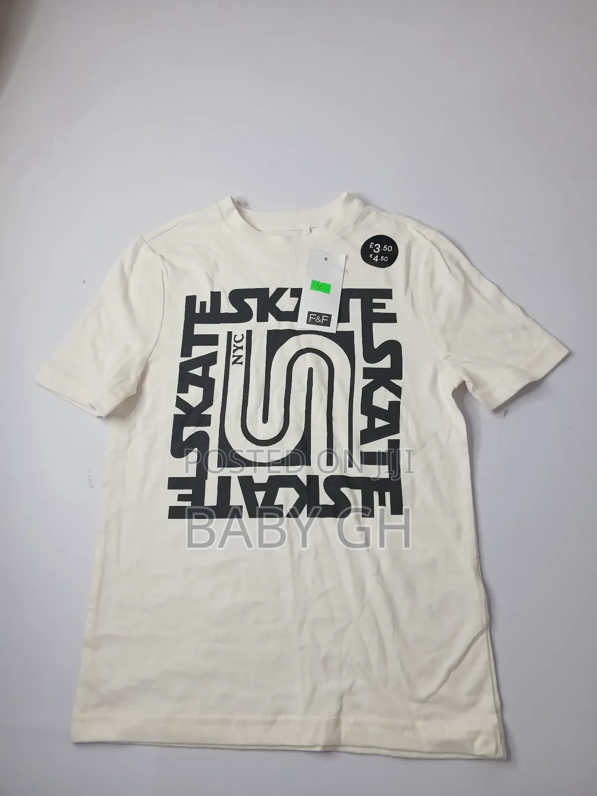 F F Boys Round Neck T-Shirt.