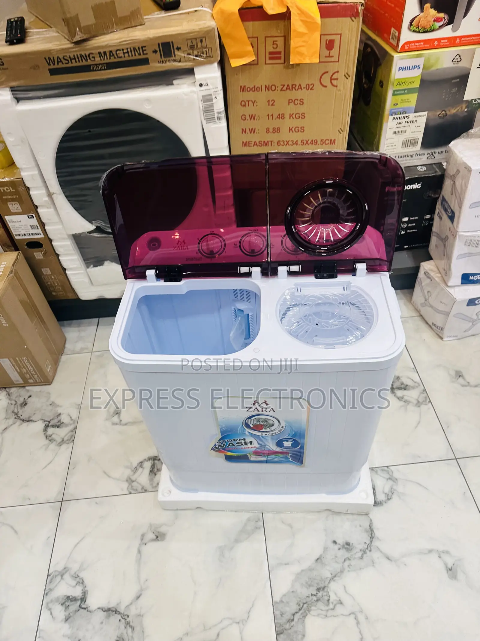 Clean Cycle Washing Machine 5kg Topload Zara