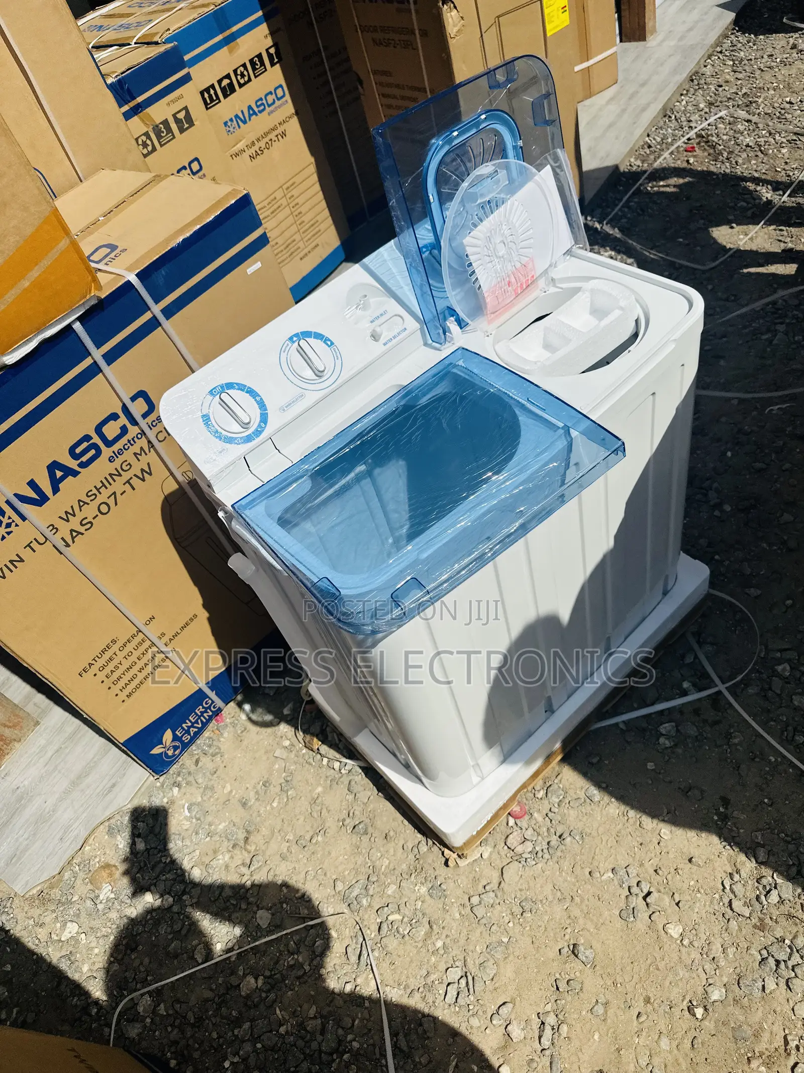 Tidy Tube Twintub Topload Washing Machine 7kg Nasco