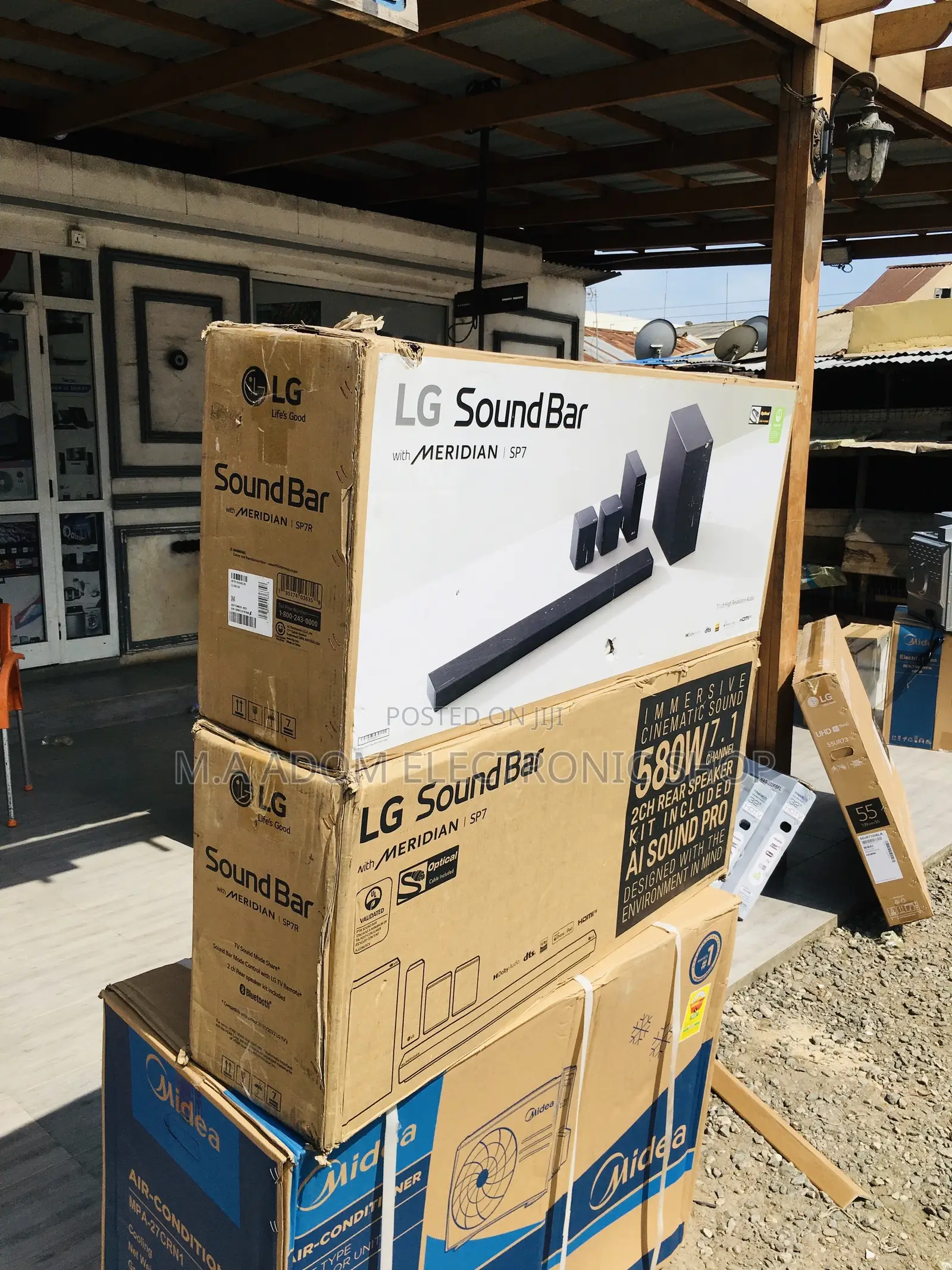 Lg Meridian 7.1ch 580 Watts Sp7r Sound Bar