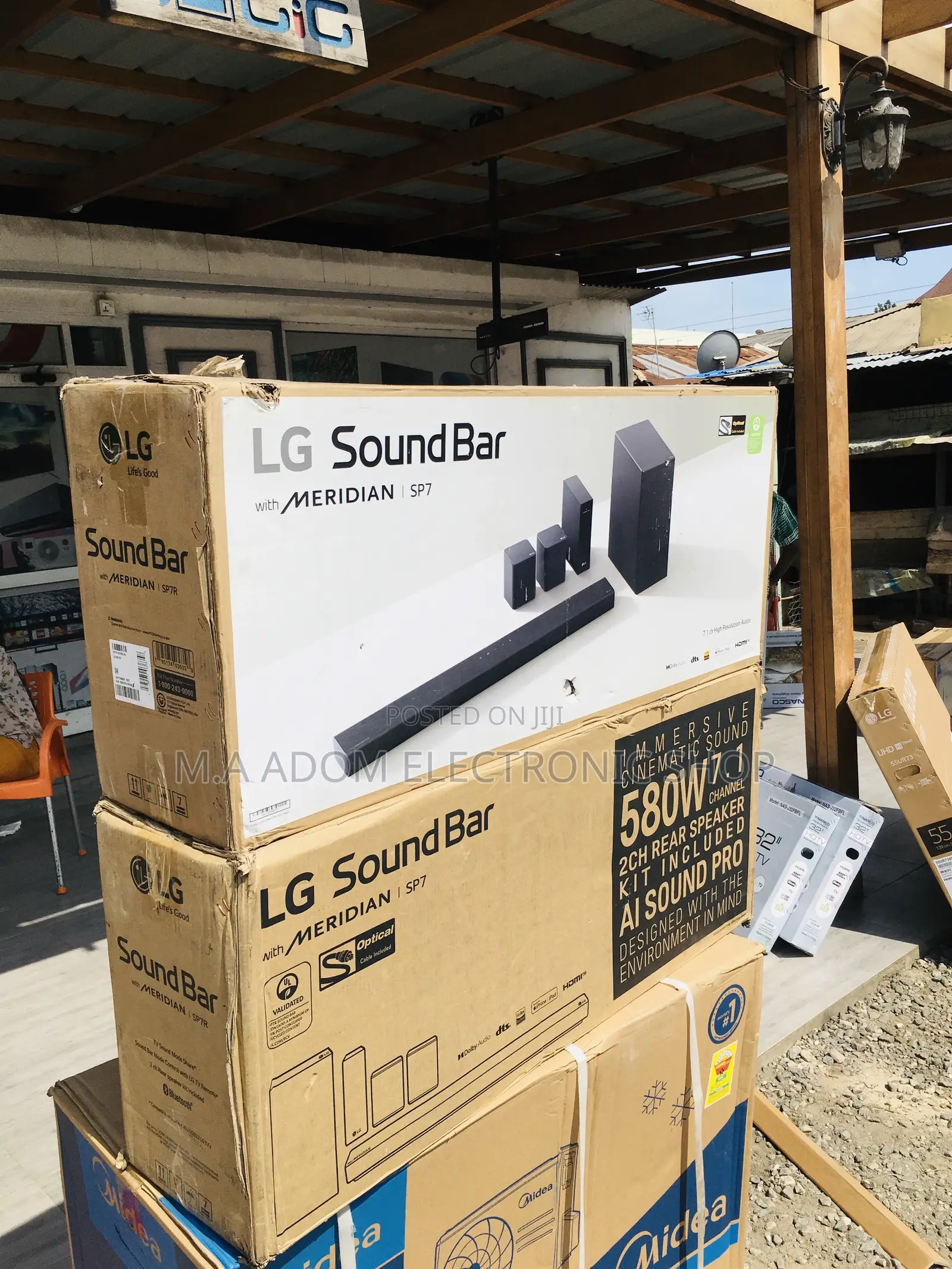 Lg Meridian 7.1ch 580 Watts Sp7r Sound Bar