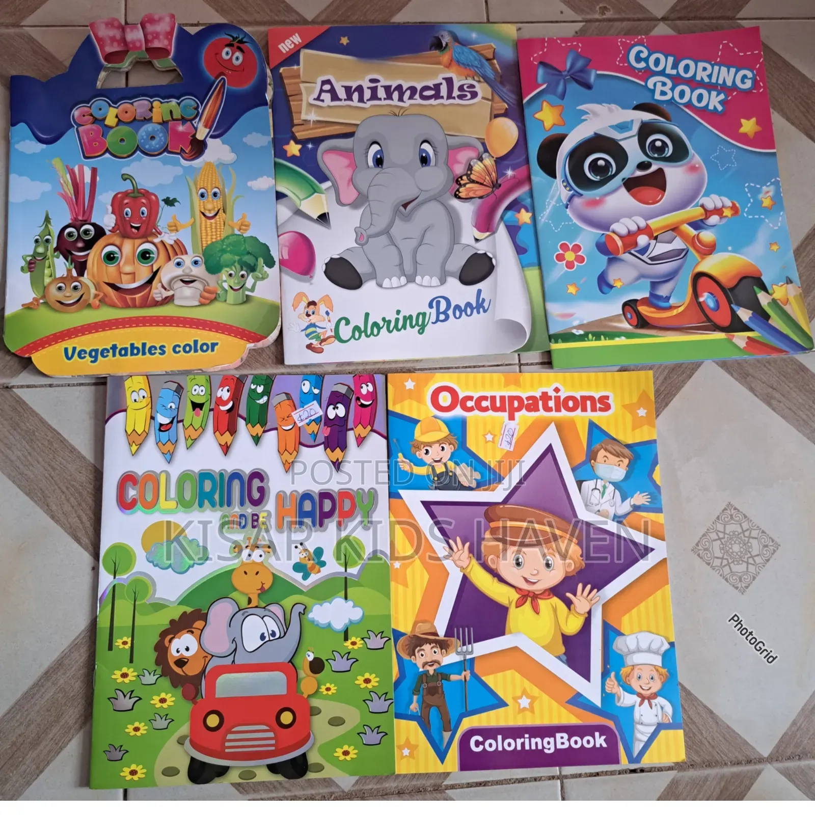 Kids Colouring Books ( Price For 1)
