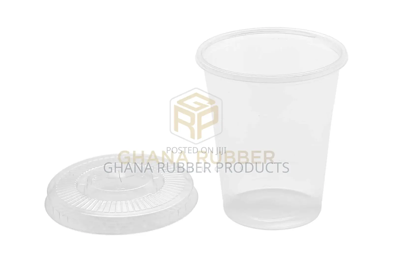Disposable Plastic Cups 300cc + Flat Lids (1500pcs)