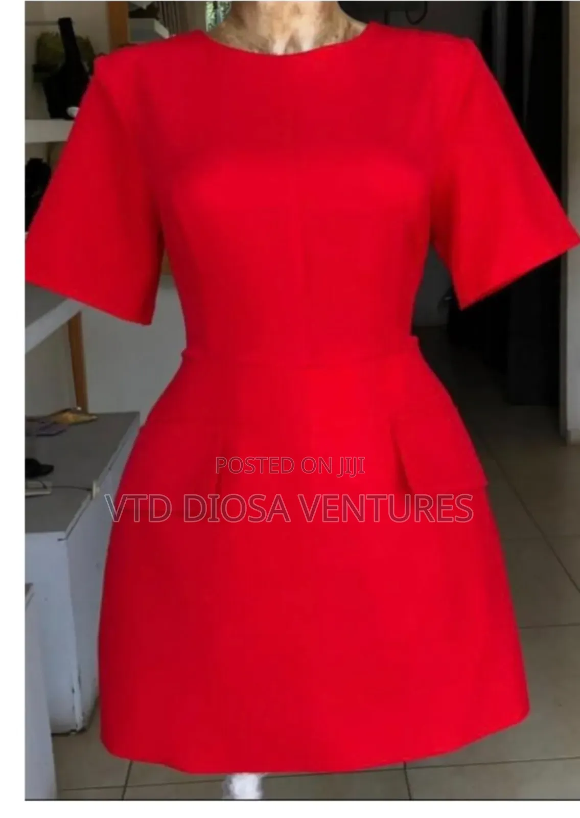 Bold Colour Mini Dress