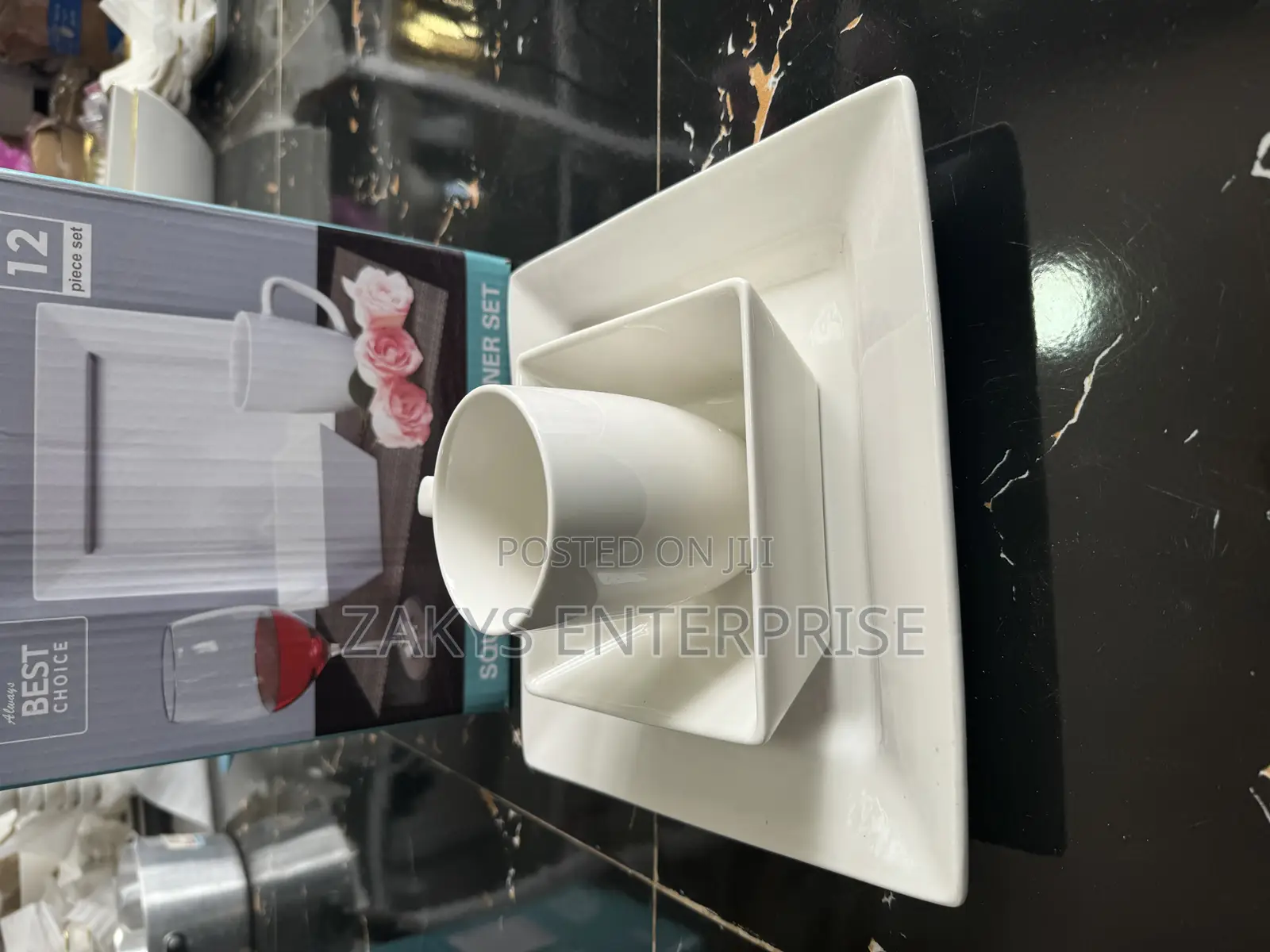 Square Dinnerset 12pcs