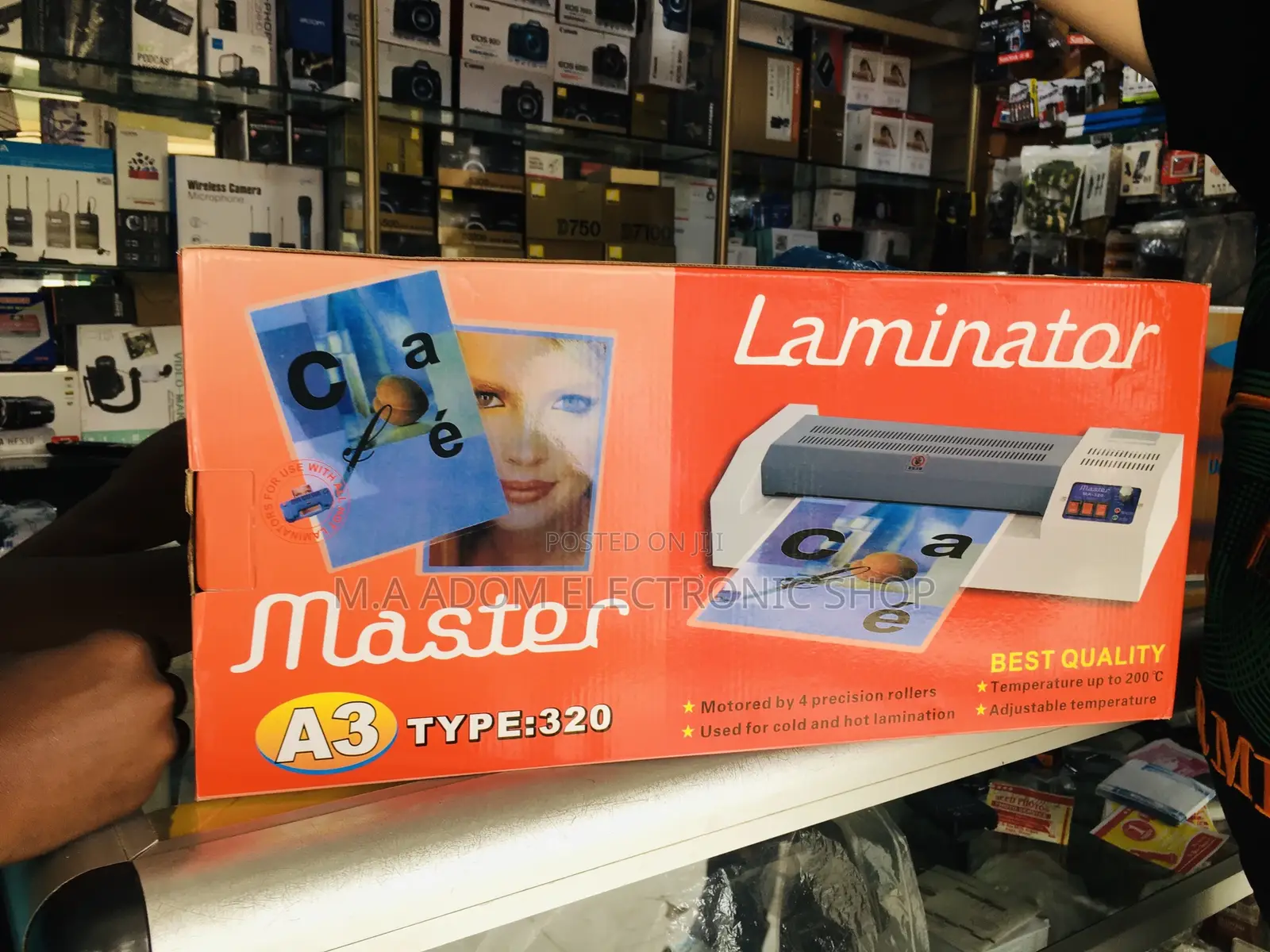 A3/A4 Laminator for Hot Cold Lamination