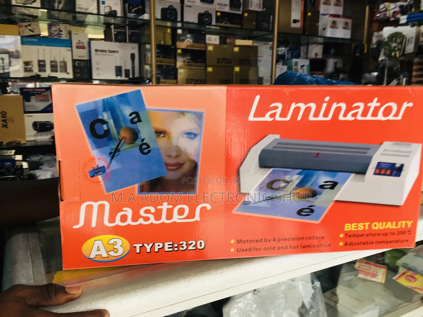 Thermal Master A4/A3 4 Roller Laminator