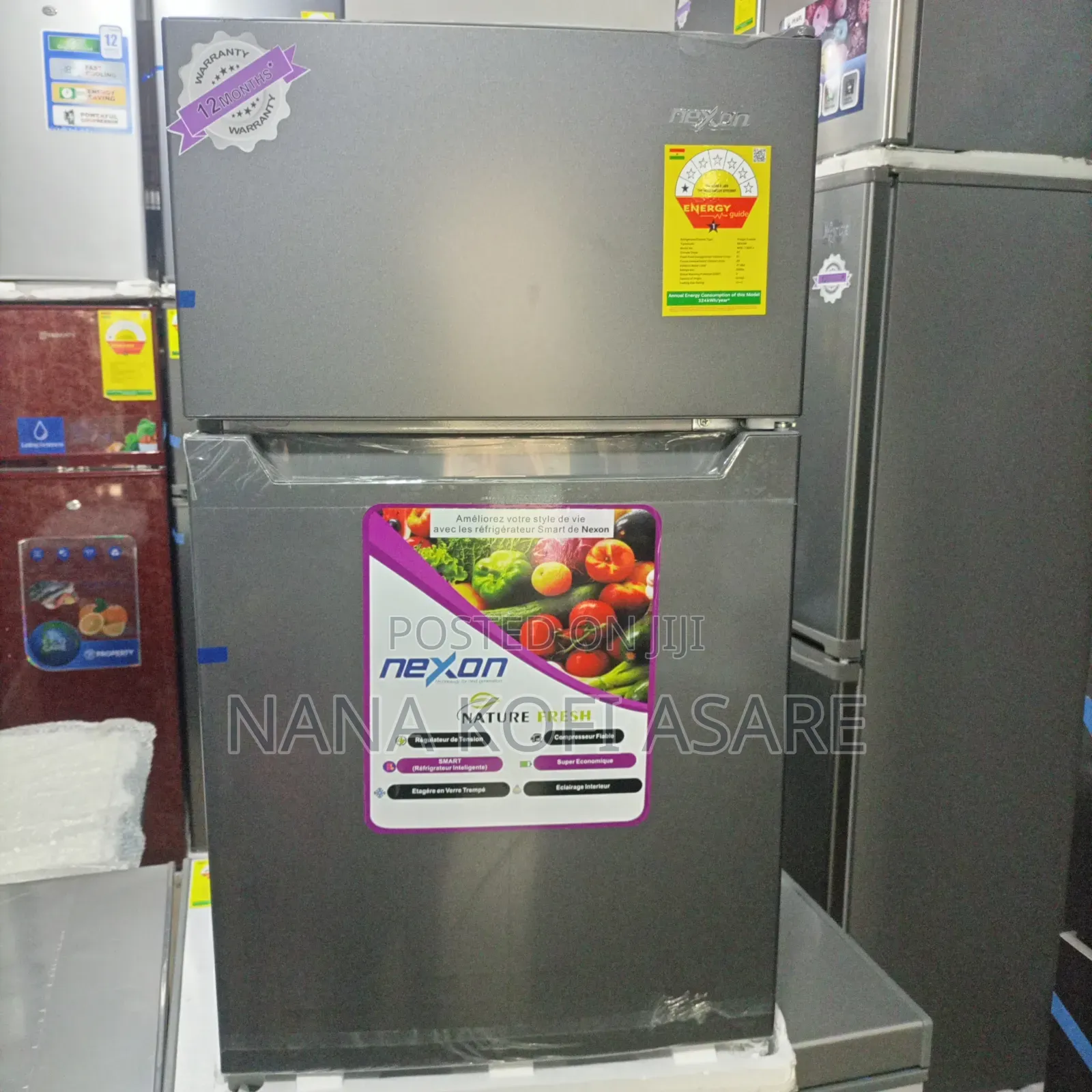 Nexon 85litres Table Top Double Door Refrigerator