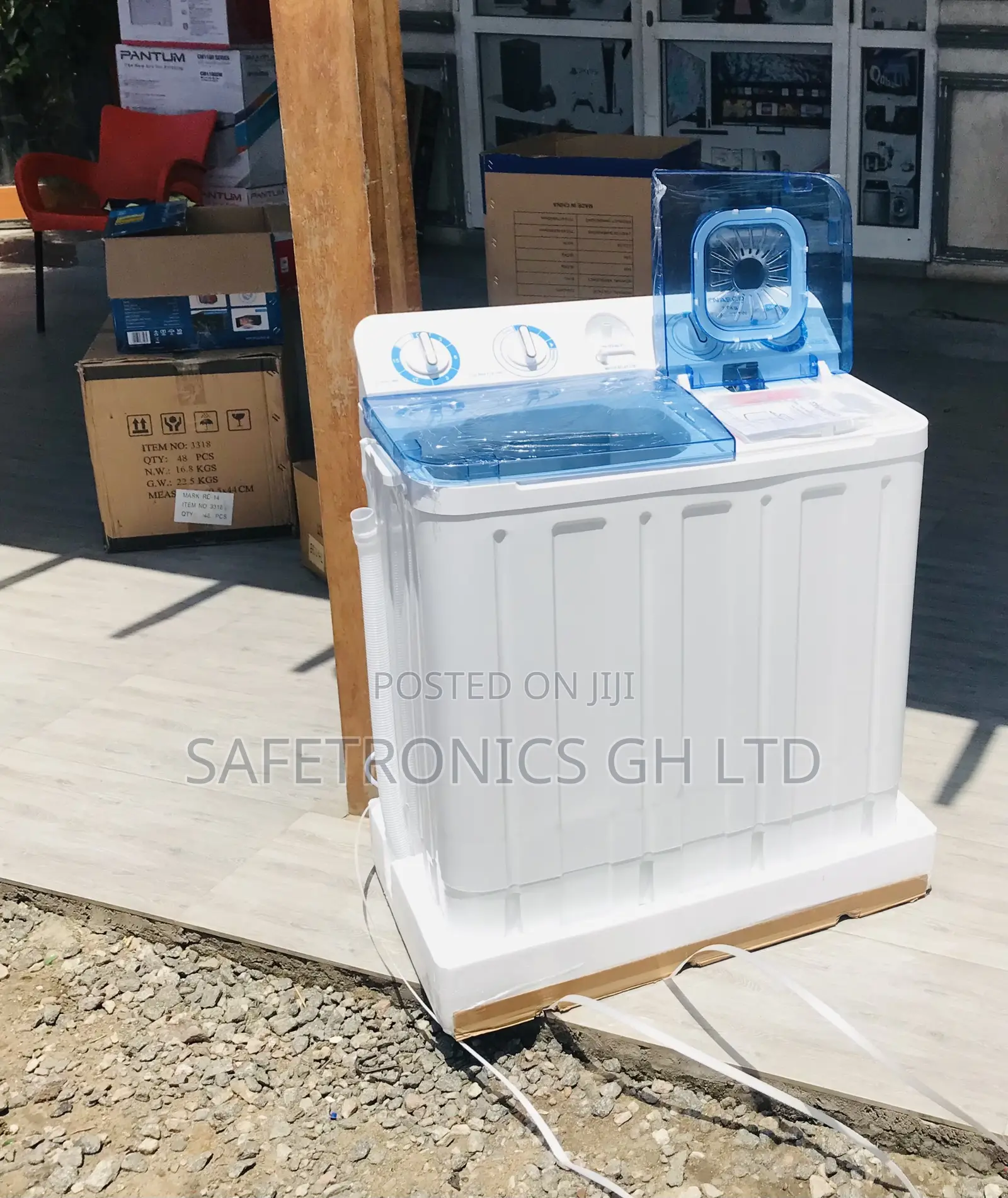 Great Offer on Semiautomatic Topload Washer 7kg Nasco
