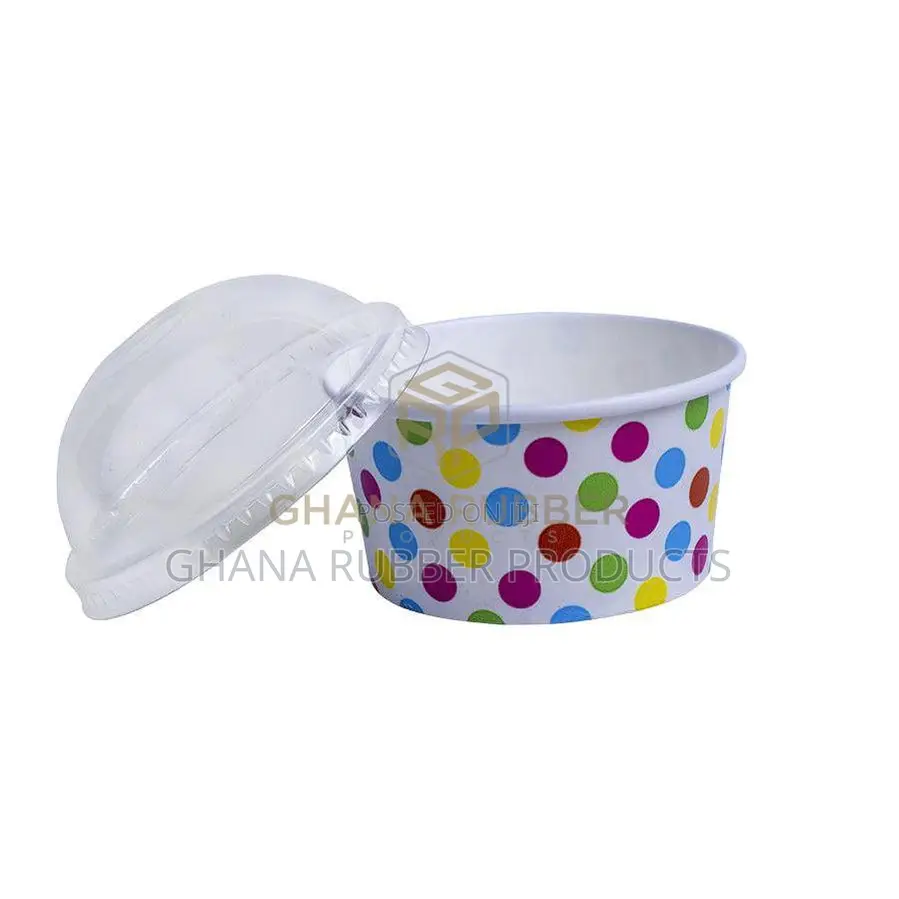 Ice Cream Cup 6oz + Lids (1000pcs)