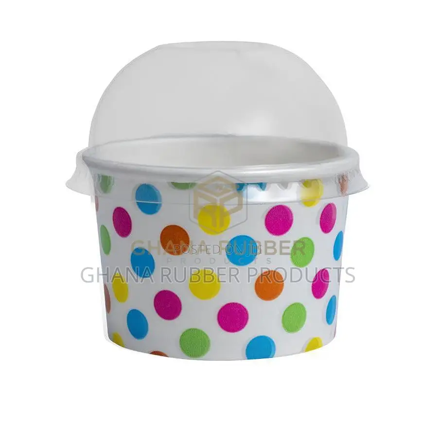 Ice Cream Cup 6oz + Lids (1000pcs)