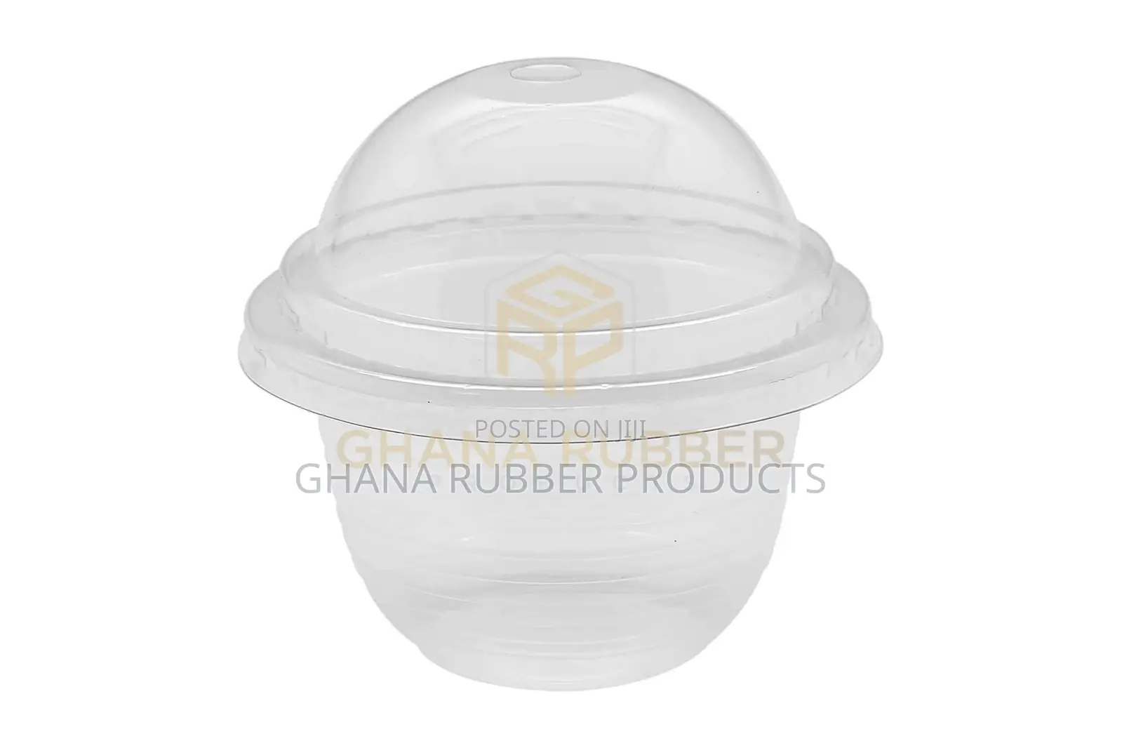 Ice Cream Cups + Domed Lids Transparent 250cc (1000pcs)