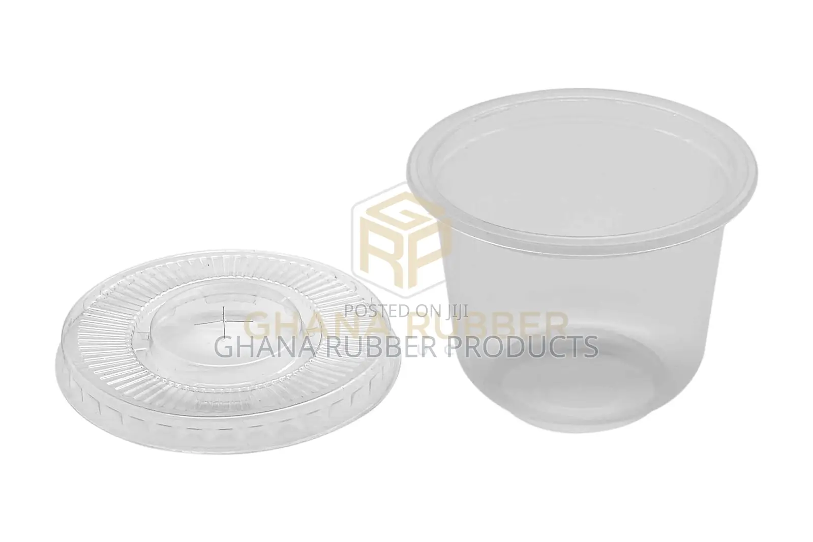 Ice Cream Cups + Flat Lids Transparent 300cc (1000pcs)
