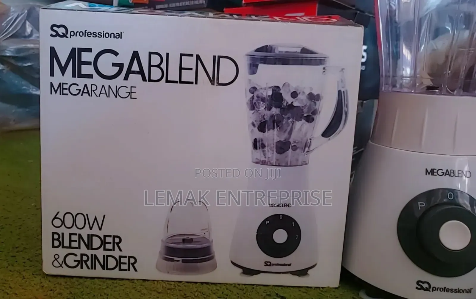 SQ Professional MEGABLEND Blender and Grinder 600W 1.5L