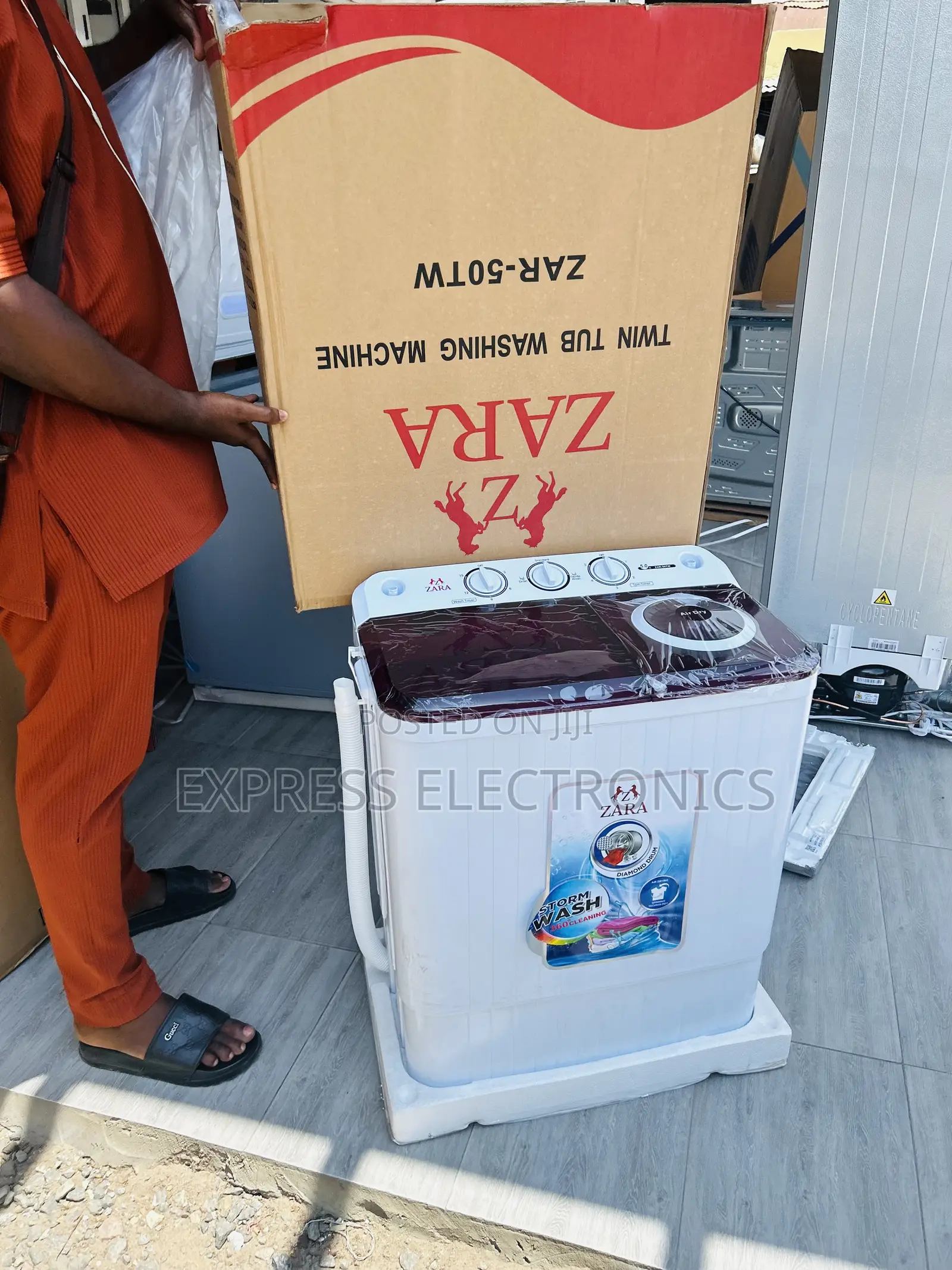 Best Sale at 10gig Zara 5kg Topload Washing Machine