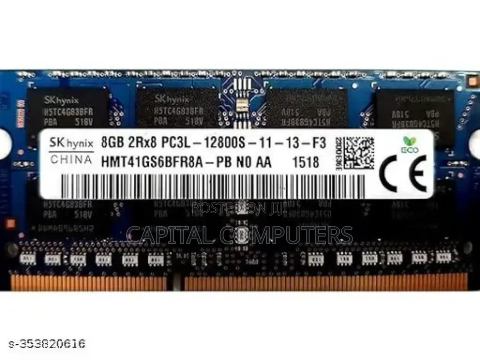 Laptop RAM 8gig