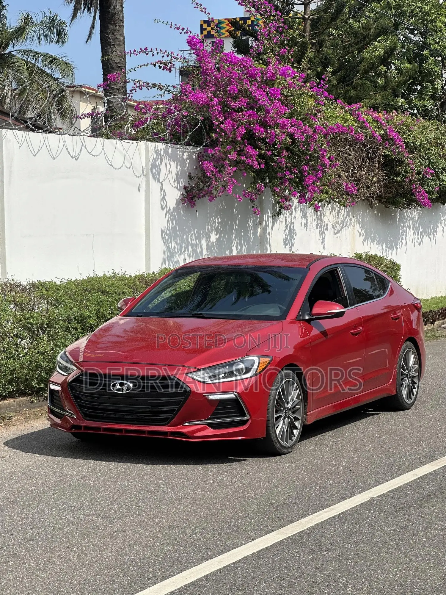Hyundai Elantra 2017 Red