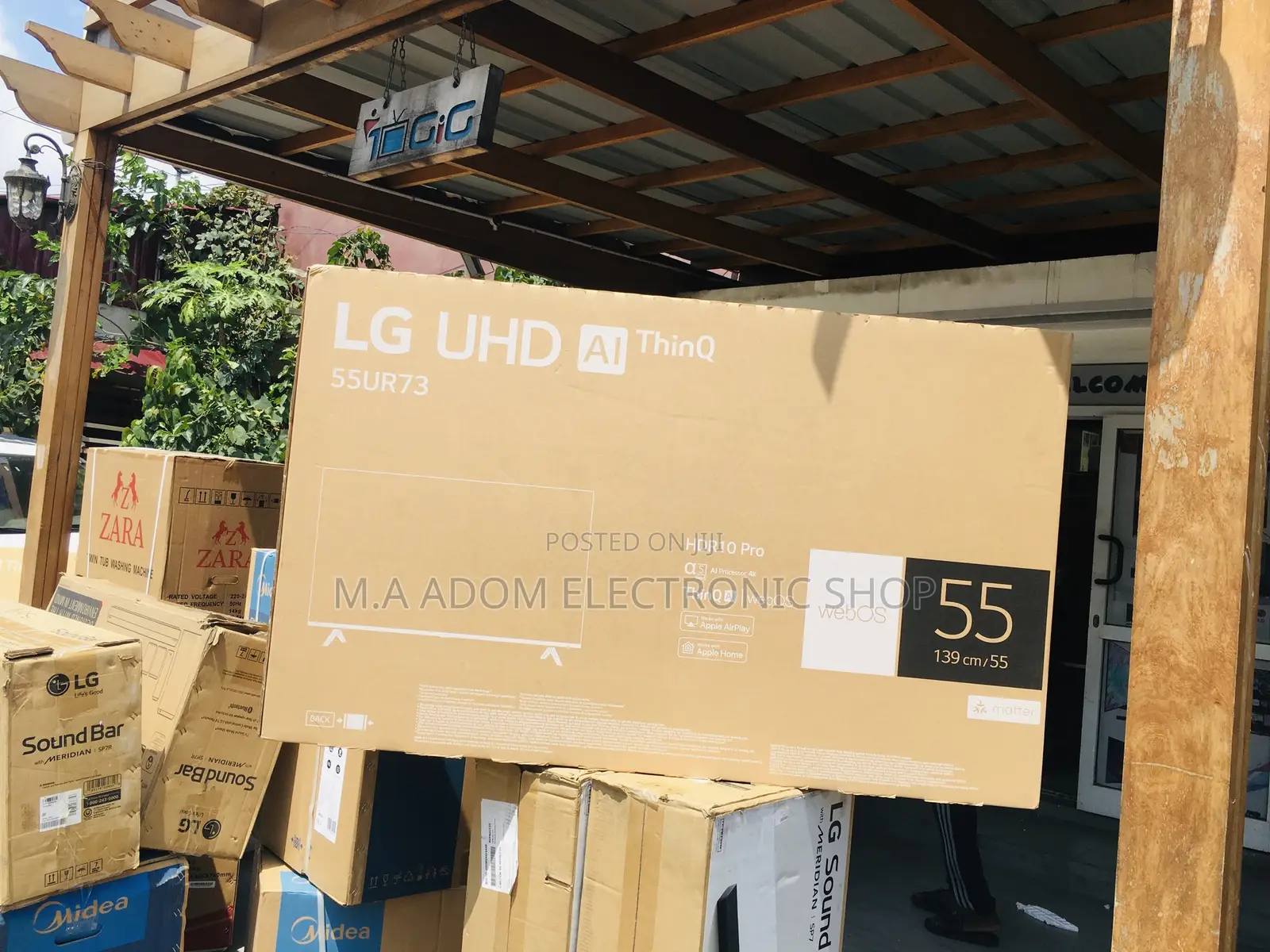 New 2023 Model Lg 55” Uhd Led Tv
