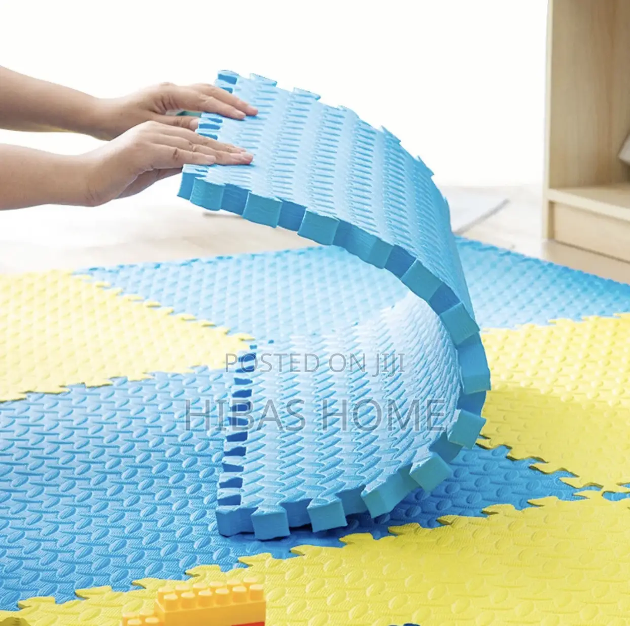 Eva Foam Thick Puzzle Mat Play Mat 120x120cm
