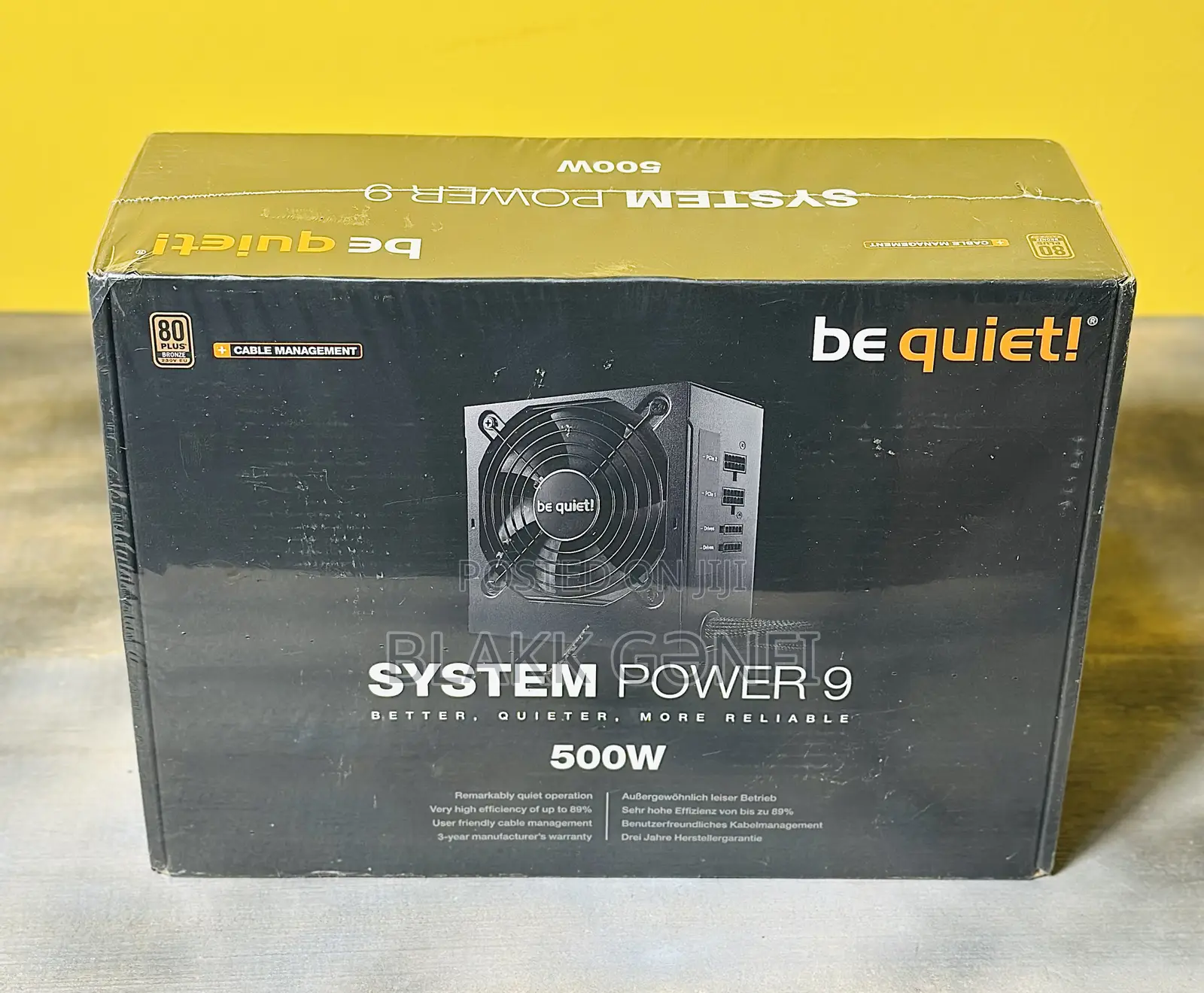 Be Quiet 500w Semi Modular Power Supply