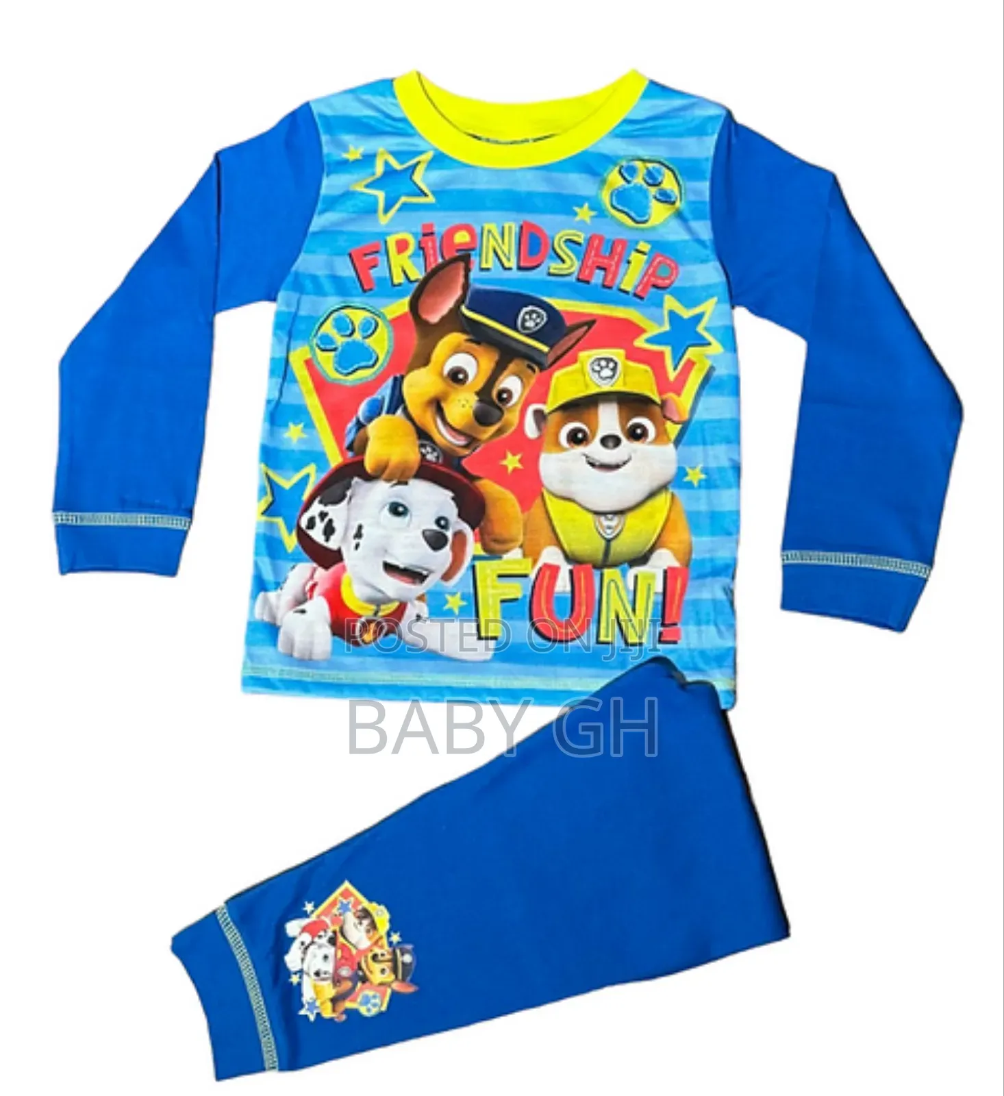 Kids Cartoon Character Pyjamas.