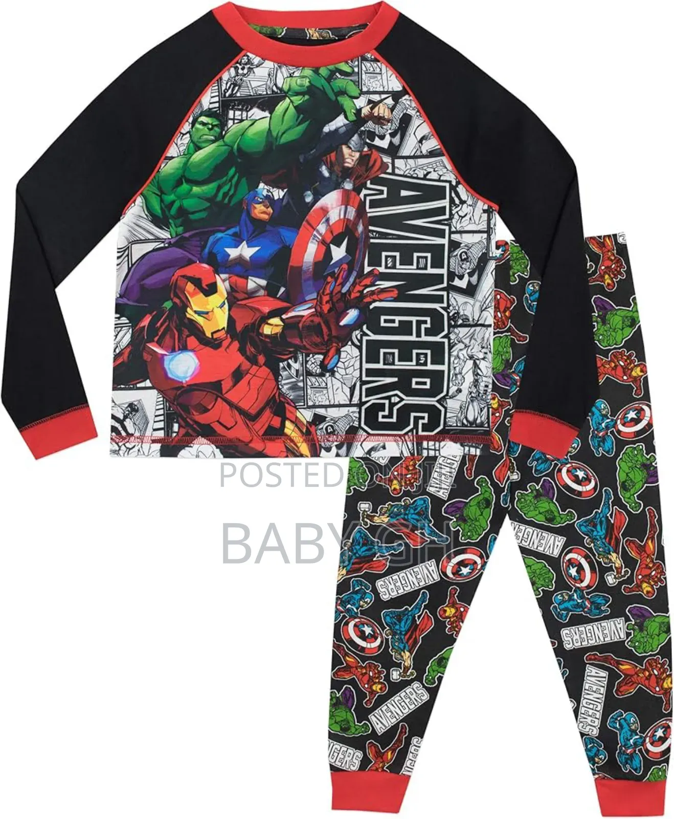 Kids Cartoon Character Pyjamas.