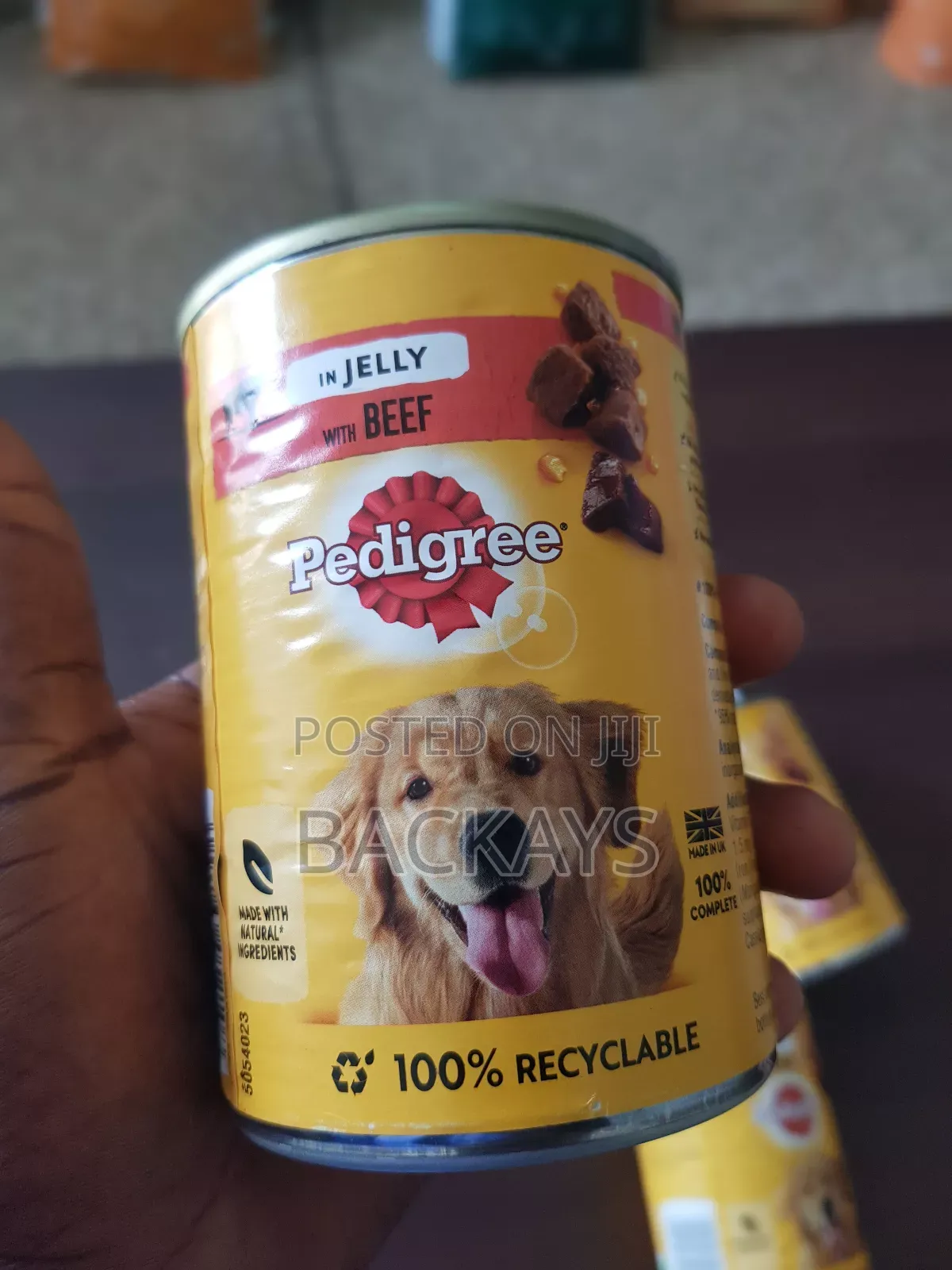 Pedigree Wet Dog Food Can 400g - Beef, Chicken, Liver - Adenta Shop