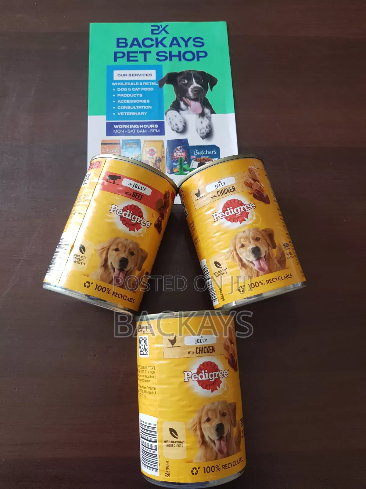 Pedigree Wet Dog Food Can 400g - Beef, Chicken, Liver - Adenta Shop