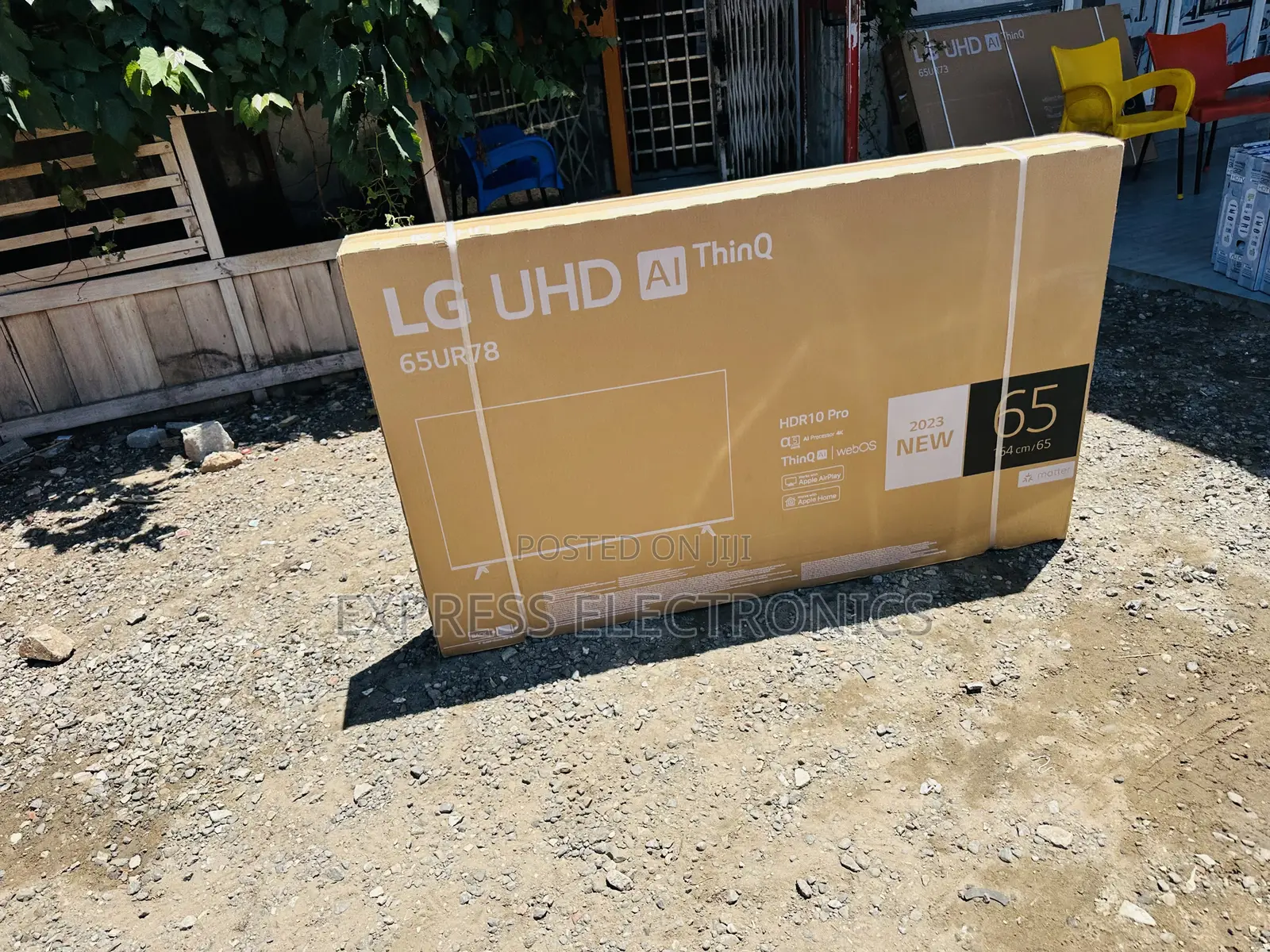 Airslim Thin UHD Smart LG 65”UR78 Television 