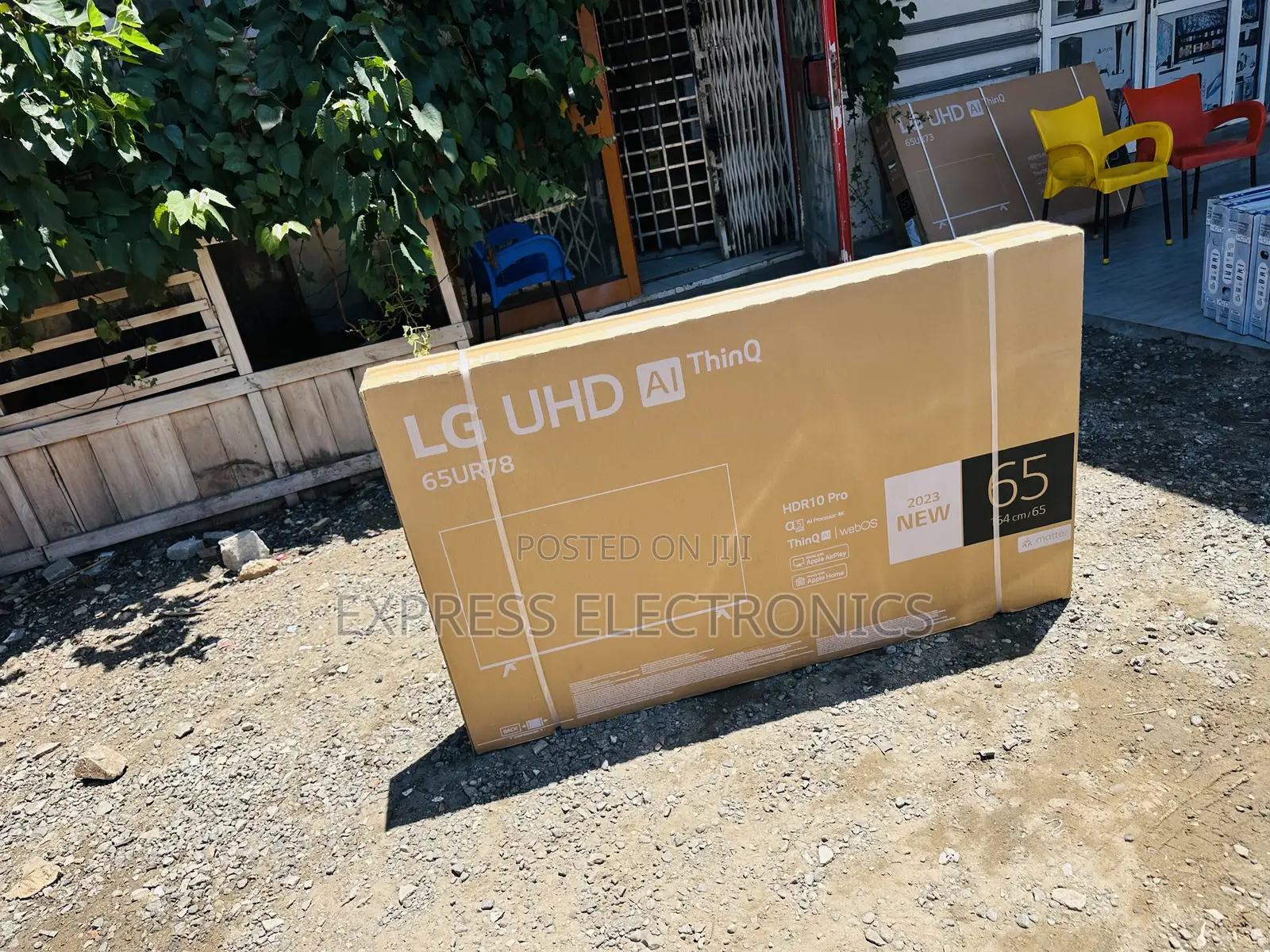 Airslim Thin UHD Smart LG 65”UR78 Television 