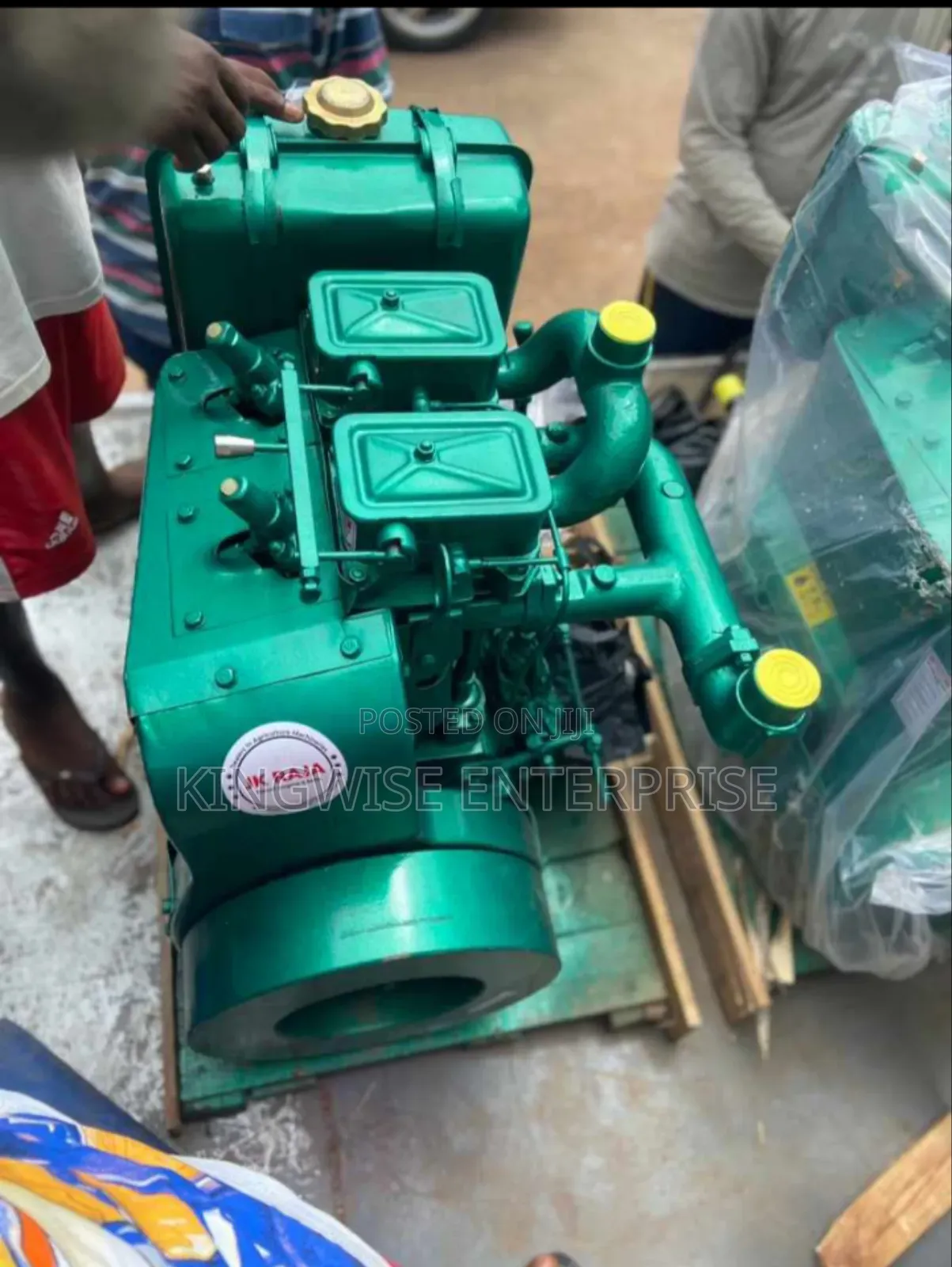 16HP Air Cool Diesel Engine Double Engine