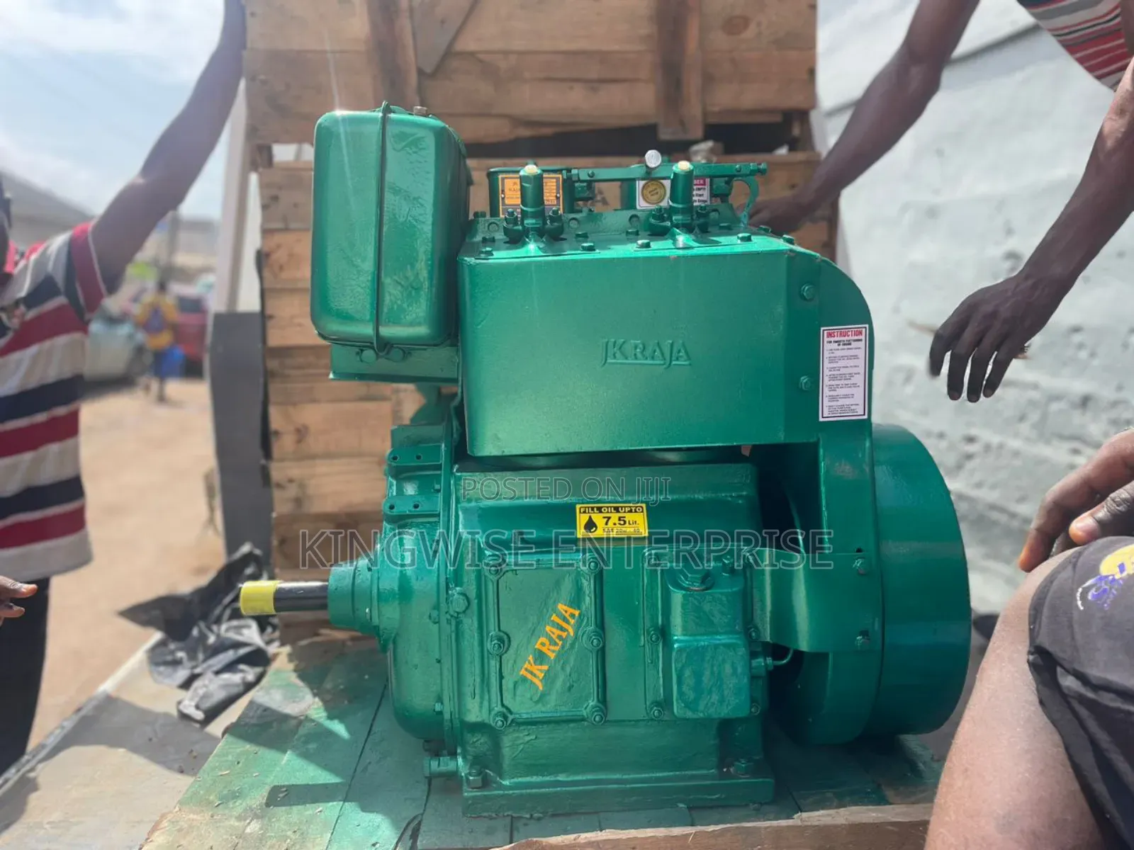 16HP Air Cool Diesel Engine Double Engine