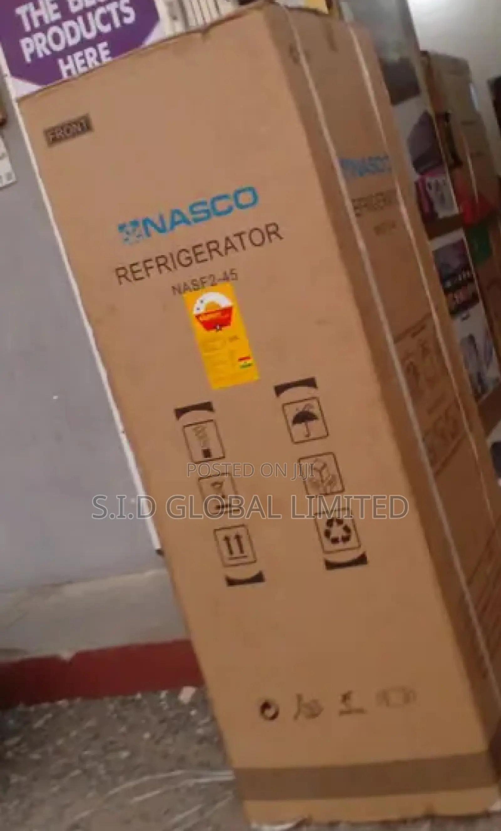 Cooling Solution With NASCO-320LTR-TOP-MOUNTED-FREEZER