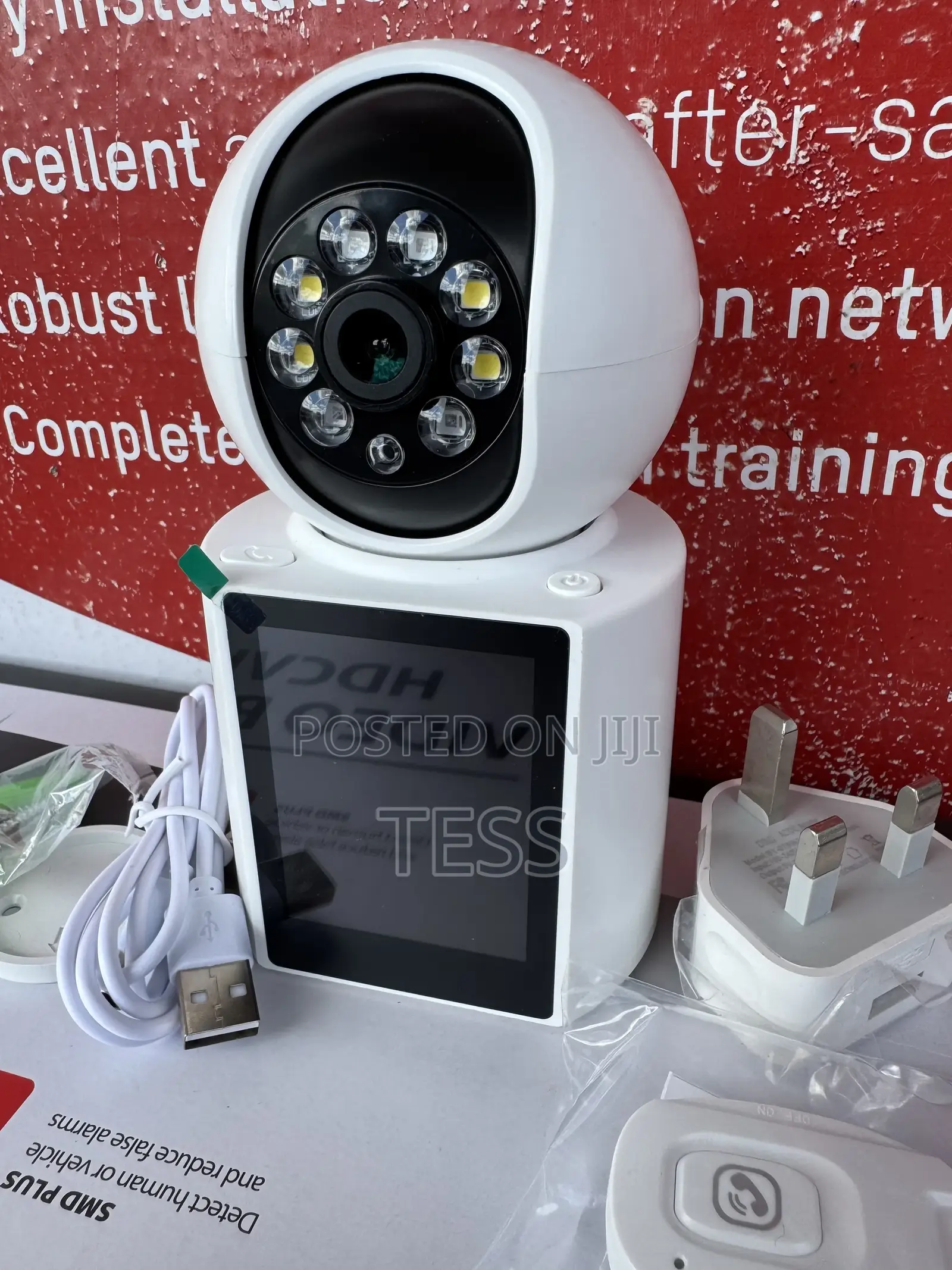 Wifi Camera 3MP Nanny Camera With LCD (Icsee App)