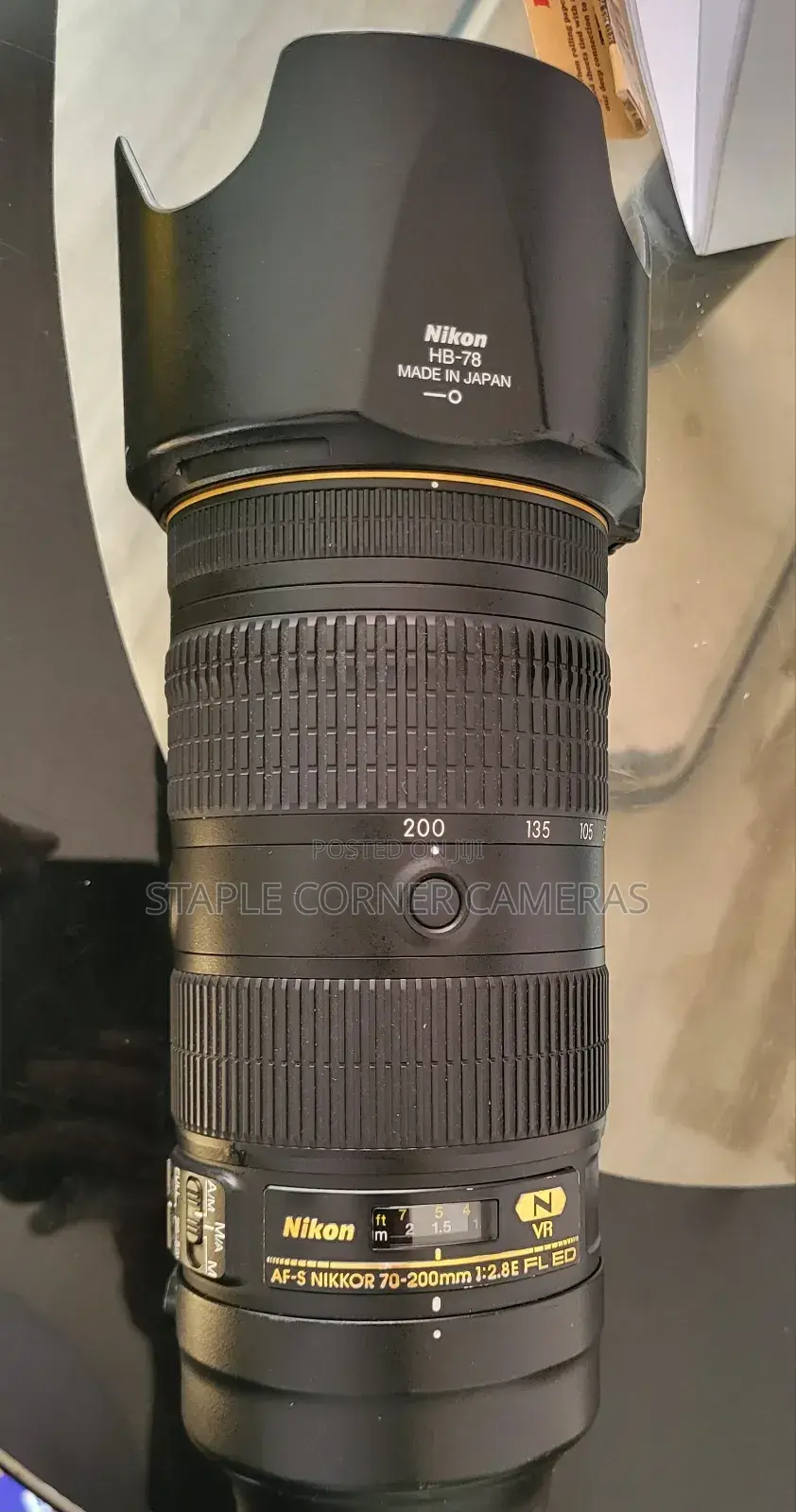 Nikon Af-S 70-200mm F2.8e Fl Ed Telephoto Lens