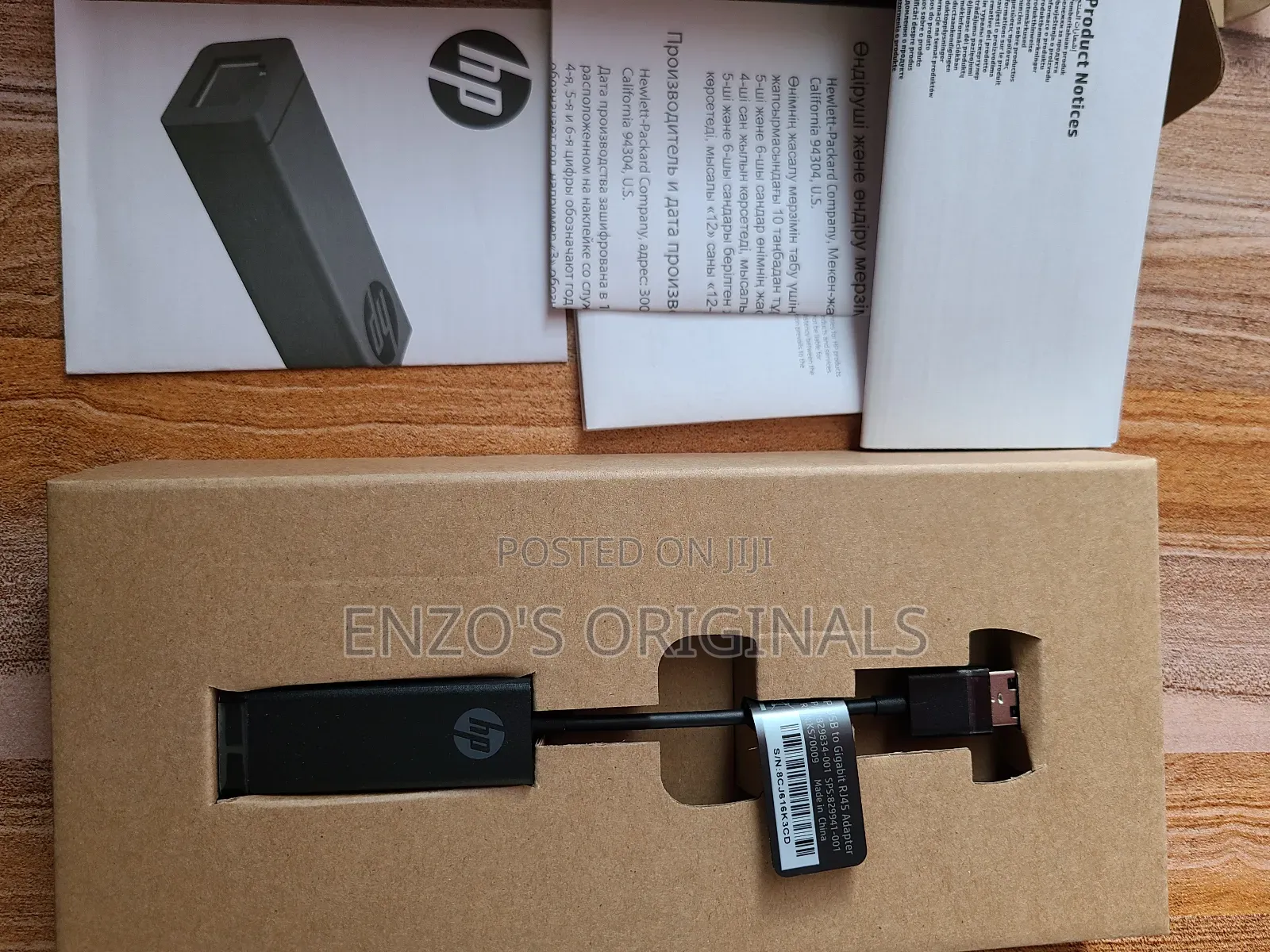 Original Hp Usb 3.0 To Gigabit Lan Rj45 Adapter Cable Internet