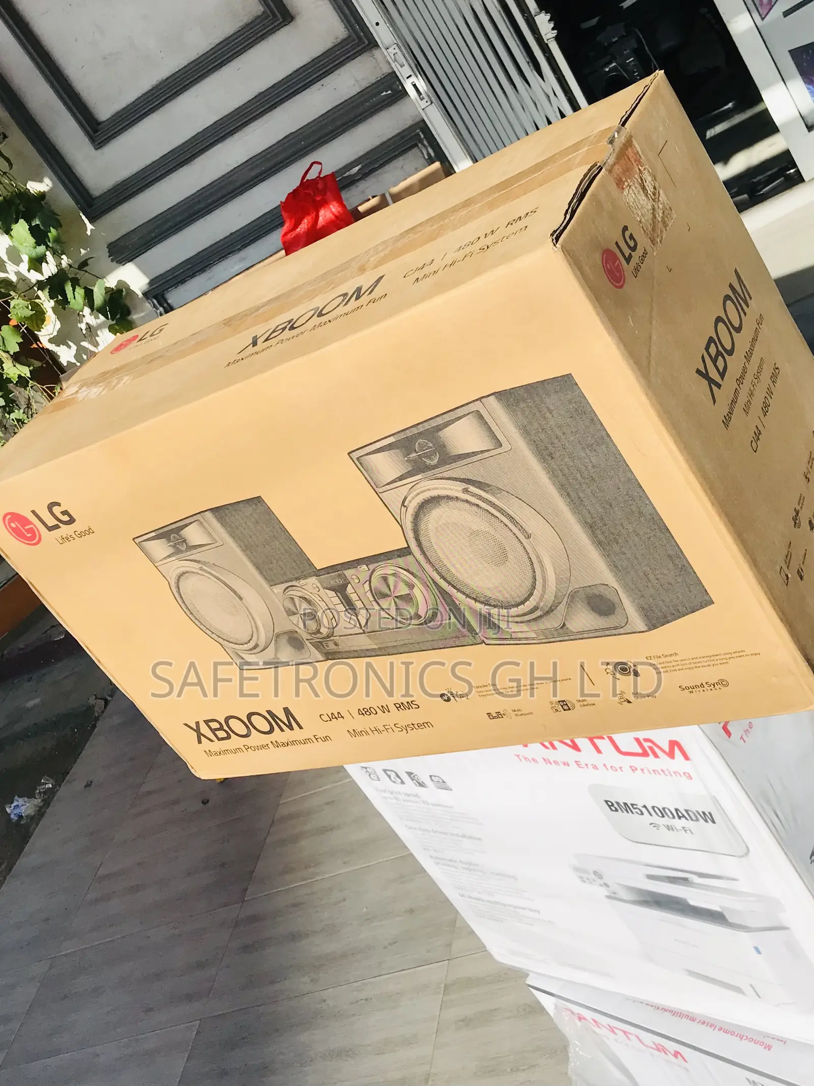 Shop XBOOM Bluetooth LG 480W CJ44 Speakers 