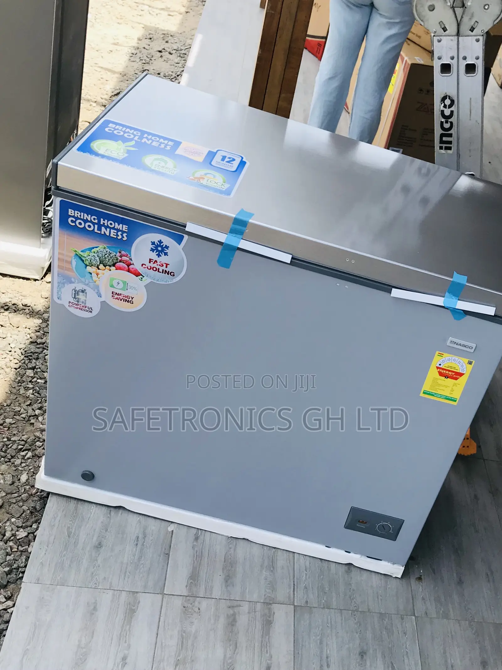 Authentic New Nasco Nas 210 Singledoor Freezer 200L