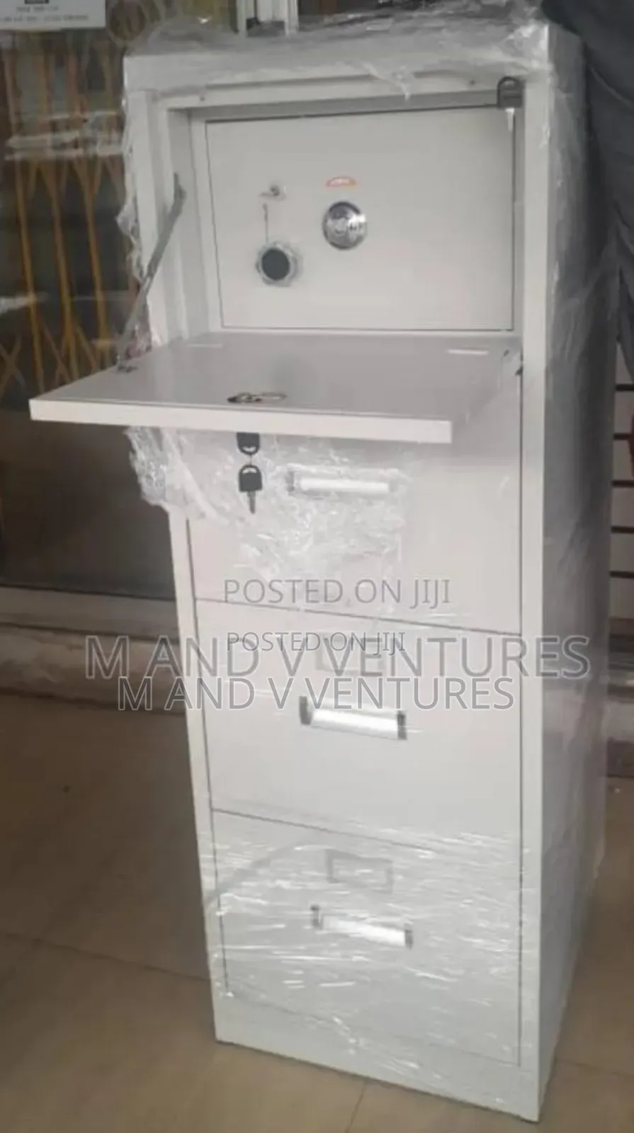 4 Drawer Money Safe Cabinet
