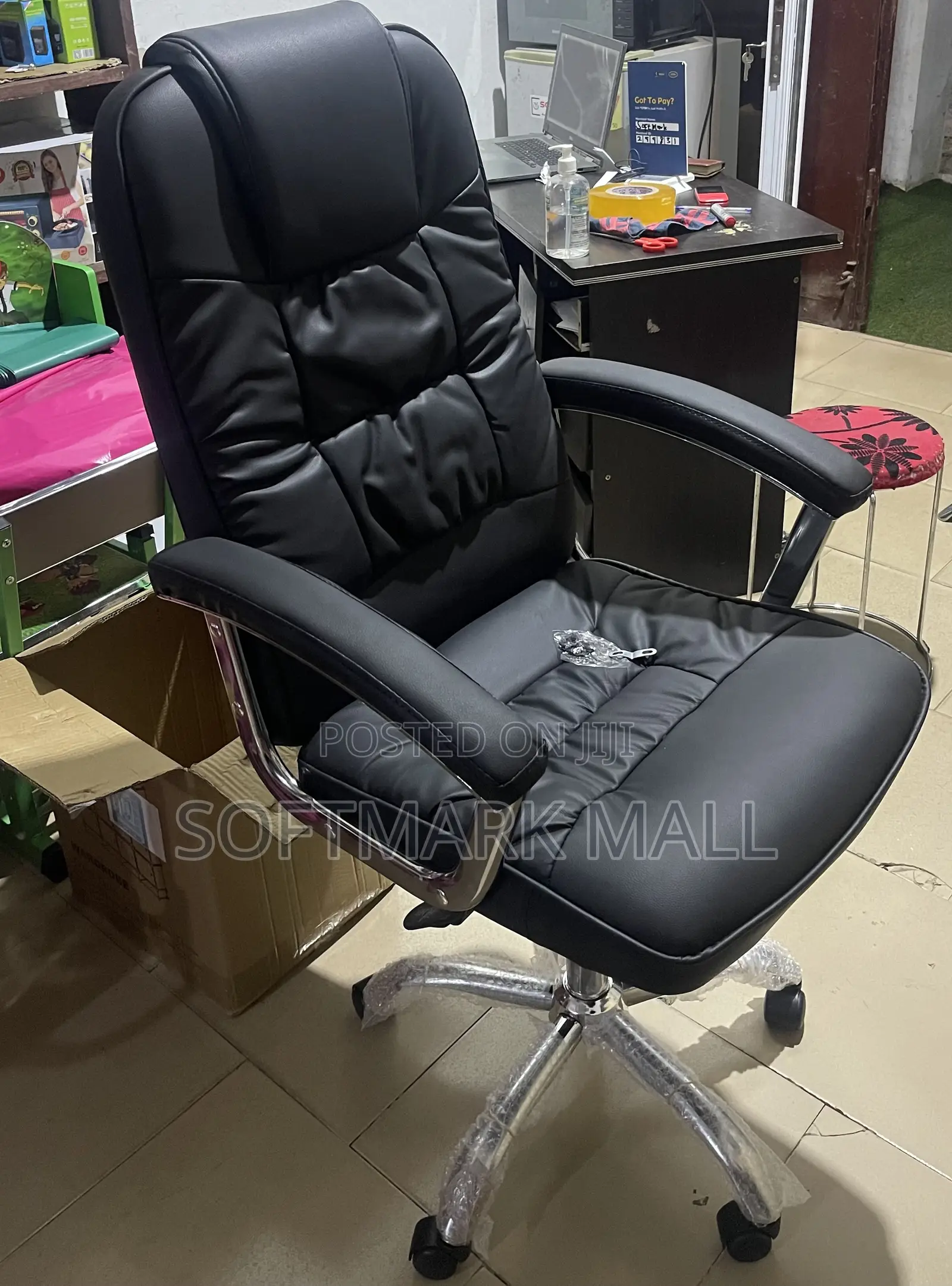 Executive Leather Office Chair