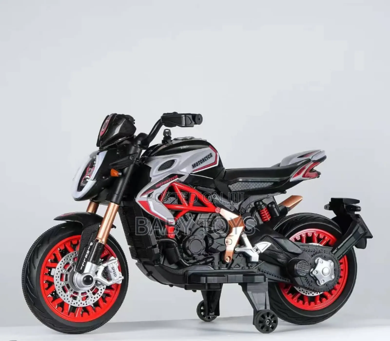Electric Kids Toys Two Tyres Rechargeable Motorbike Jf-800rc